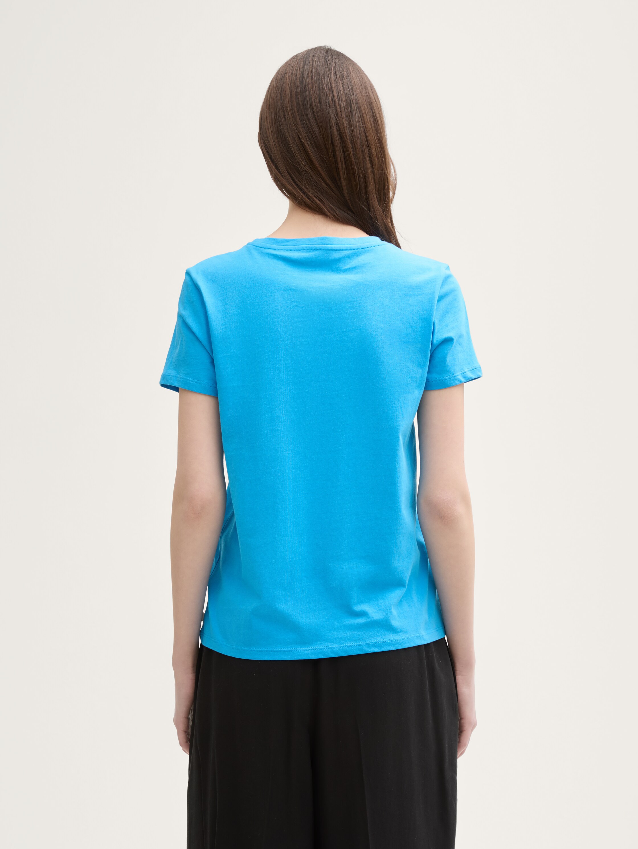 T-Shirt mit Blumen-Print - florida_blue - 