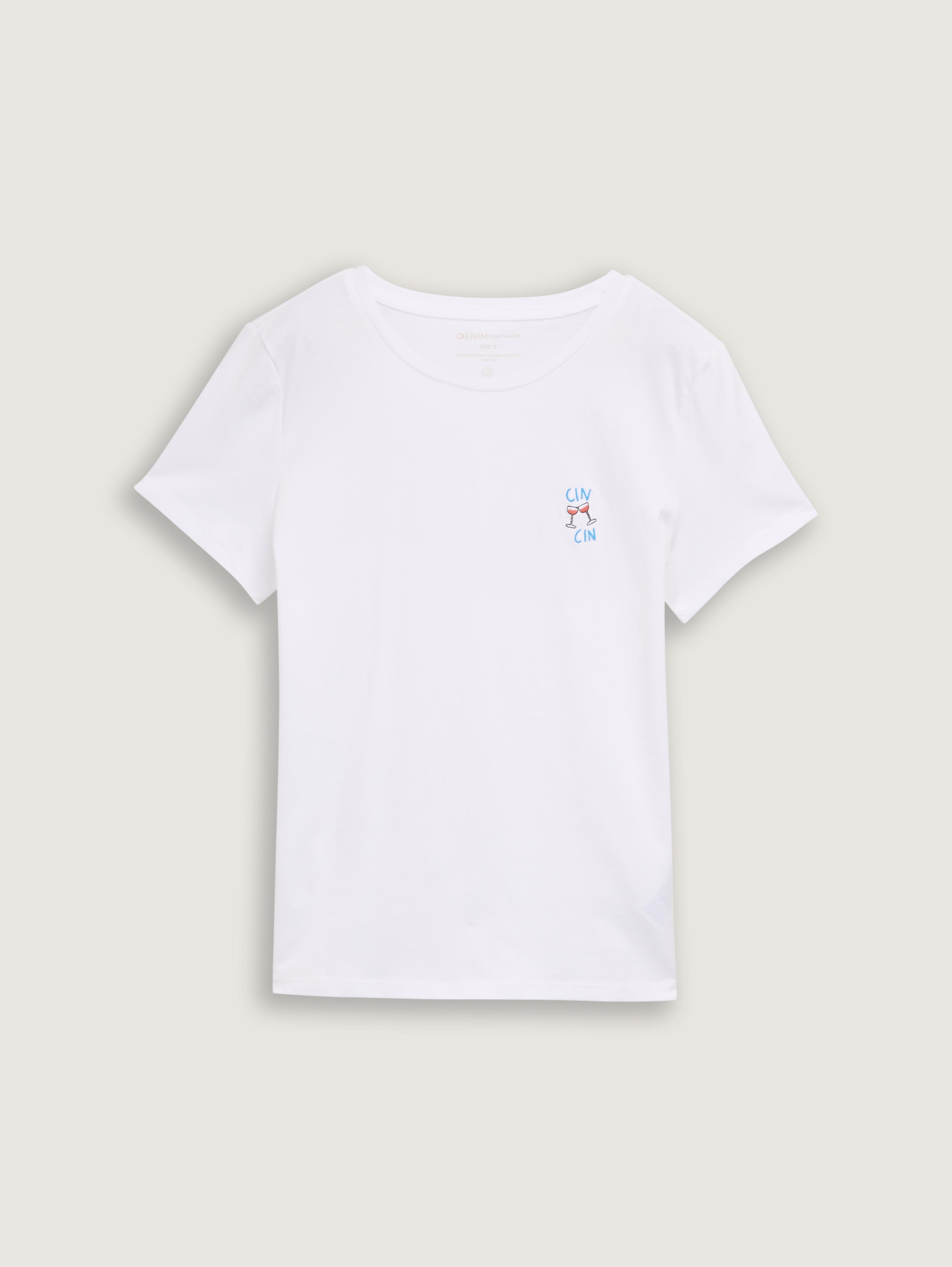 売れ筋商品|||トムテイラー Tシャツ レディース トップス Basic T-shirt - whisper white トムテイラー レディース Tシャツ トップス CREW NECK - Top