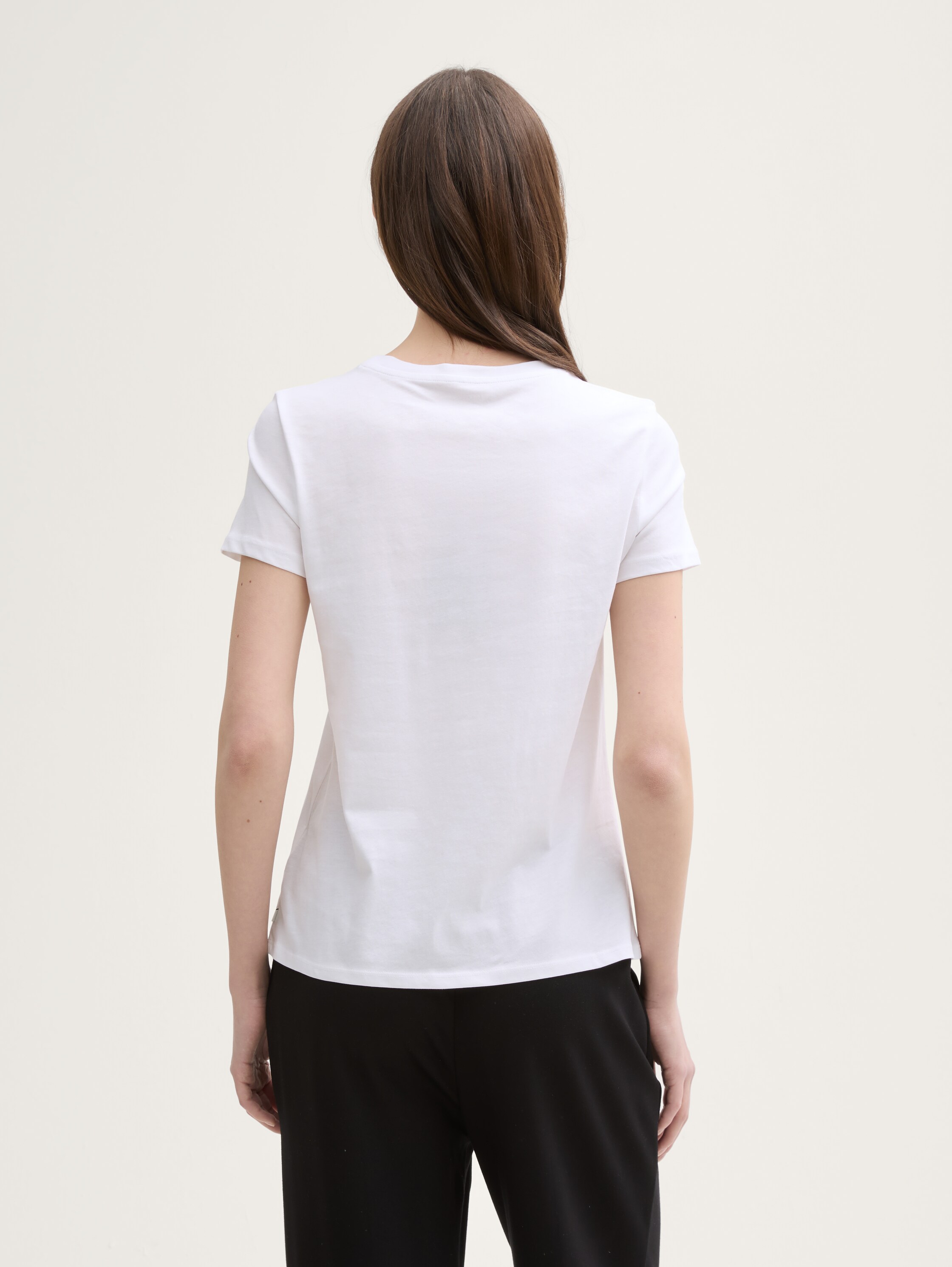 T-Shirt mit Fotoprint - white - 