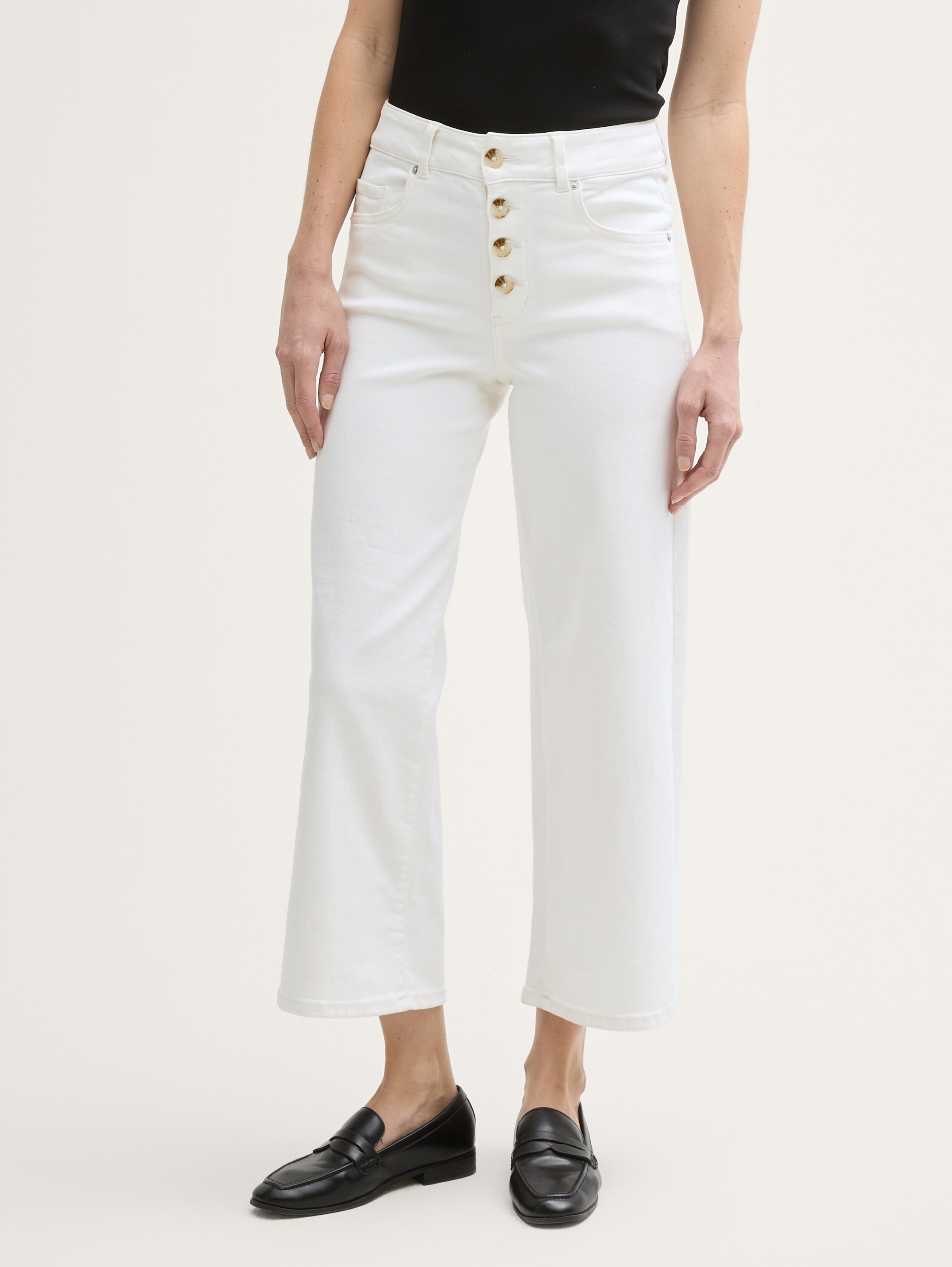 TTNELMA CULOTTE Jeans - whisper_white - 