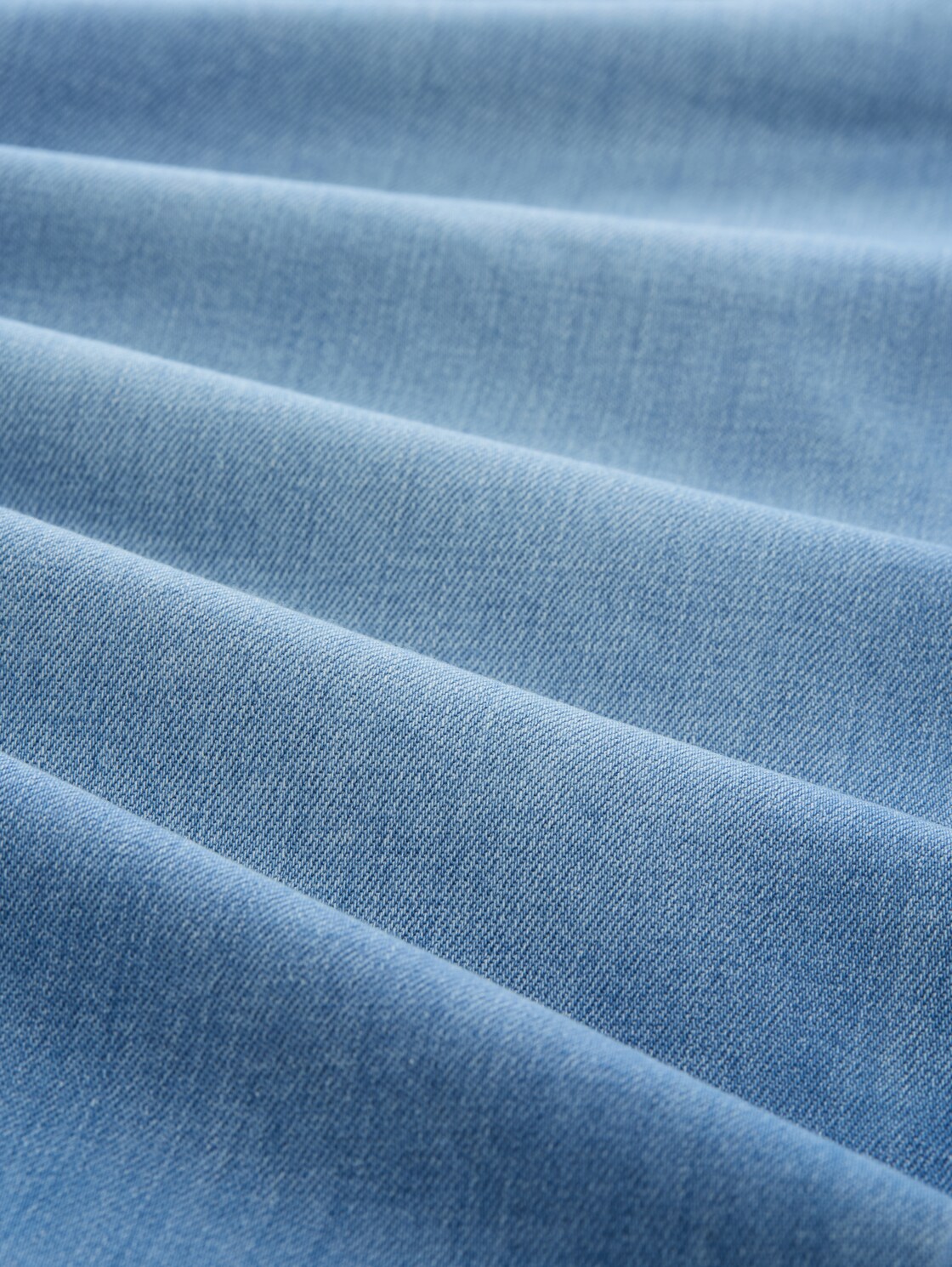 TTNELMA CULOTTE Jeans - Clean Light Stone Blue Denim - Material-Ansicht