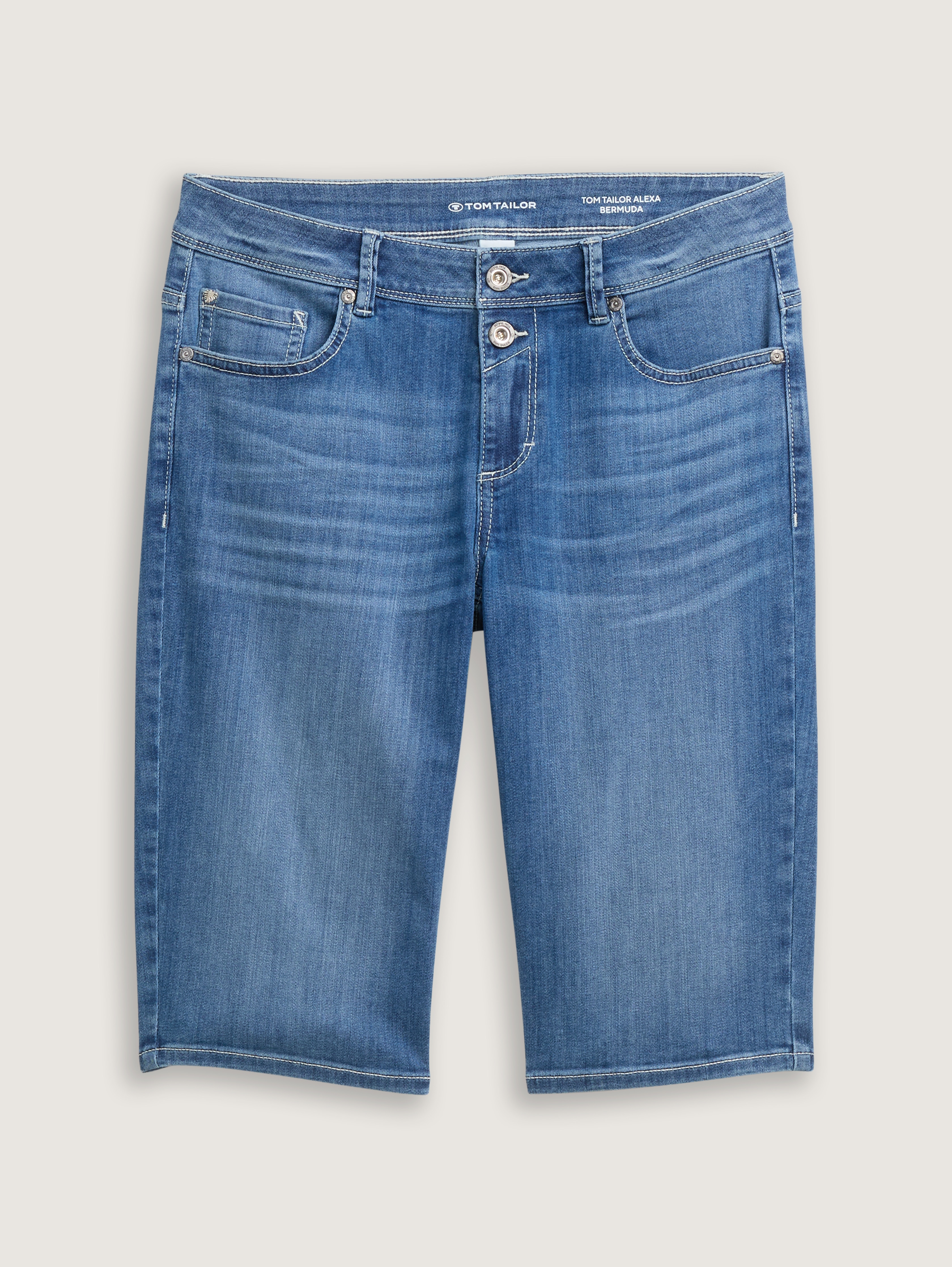TTALEXA Slim Bermuda jeans shorts by Tom Tailor