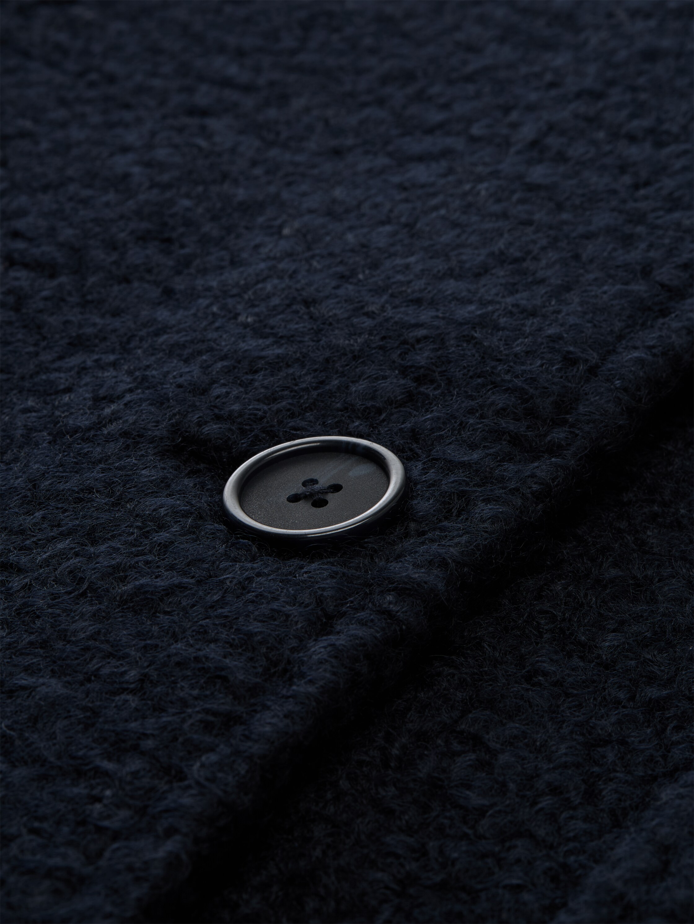 Bouclé coat with stand-up collar - sky_captain_blue_1 - 