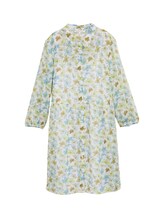 Ausgewählt, Chiffon Babydoll-Kleid von Tom Tailor, weiß