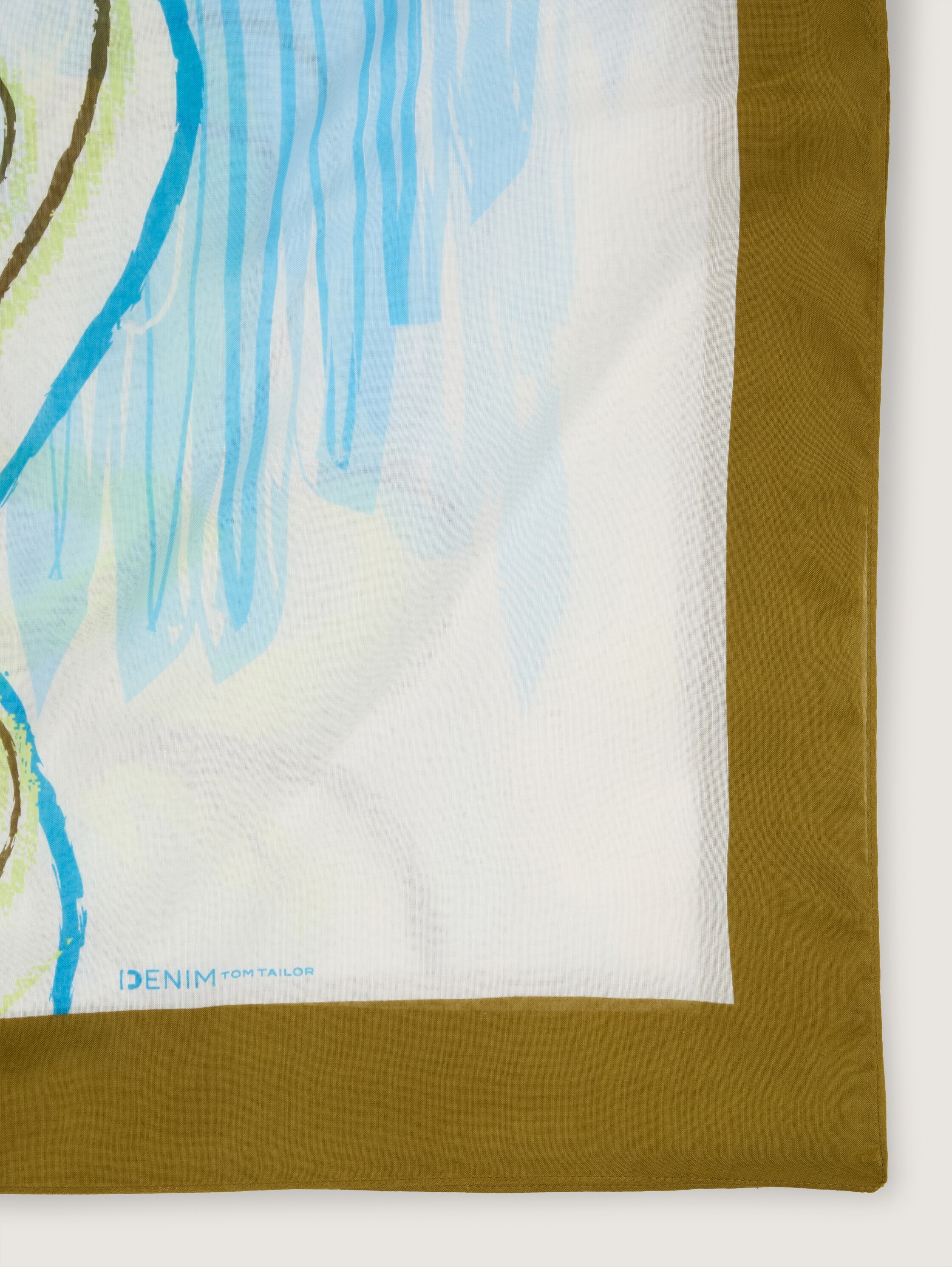 Halstuch mit Blumenmuster - abstract_big_scale_flower - 