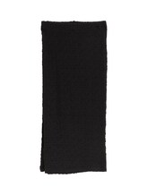 Geselecteerd, Gekreukte midirok door Tom Tailor, zwart