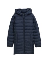 Not Selected, Lightweight quilted coat with hood by , blue