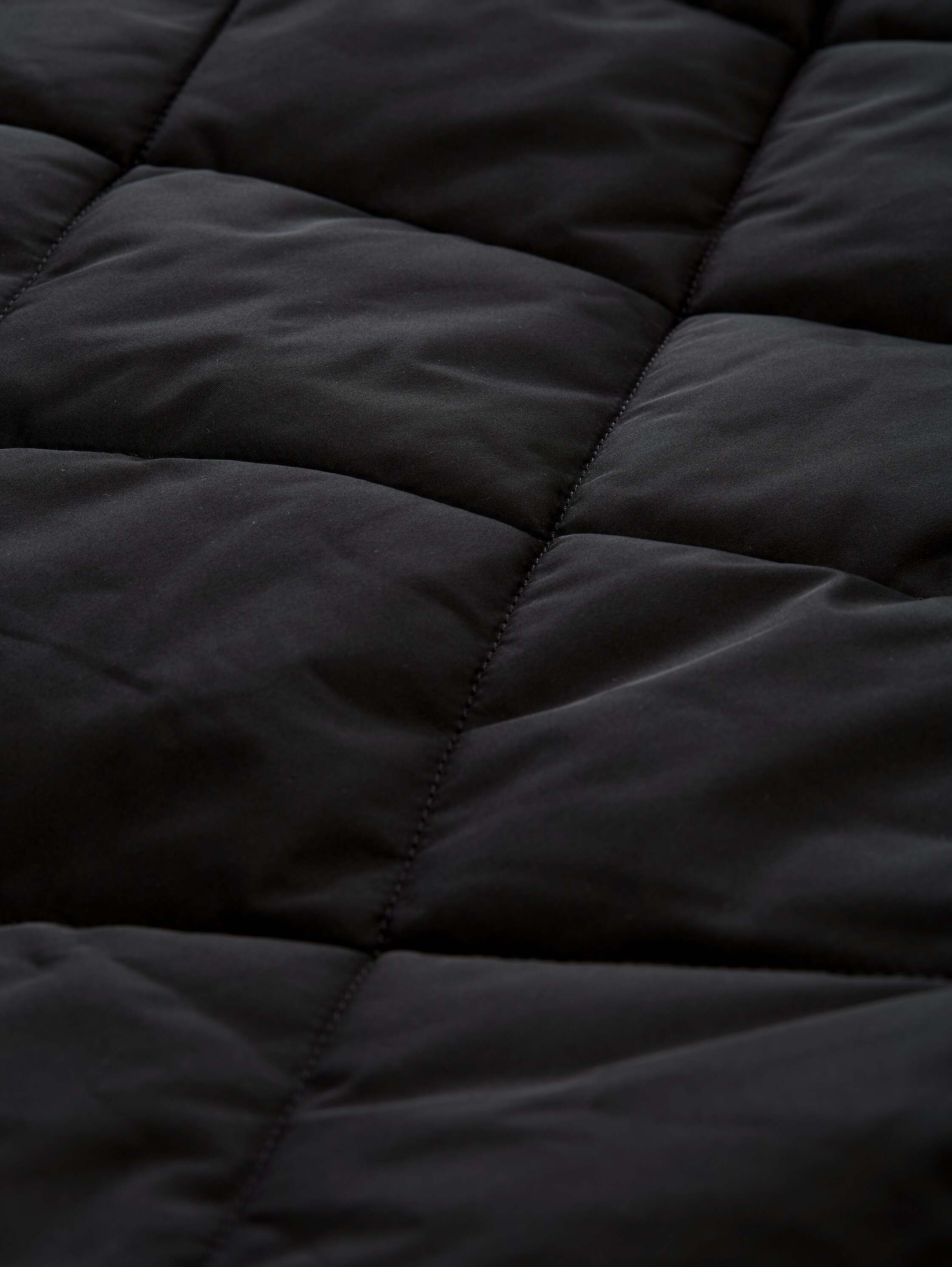 Loose Fit Steppmantel - deep_black_1 - 