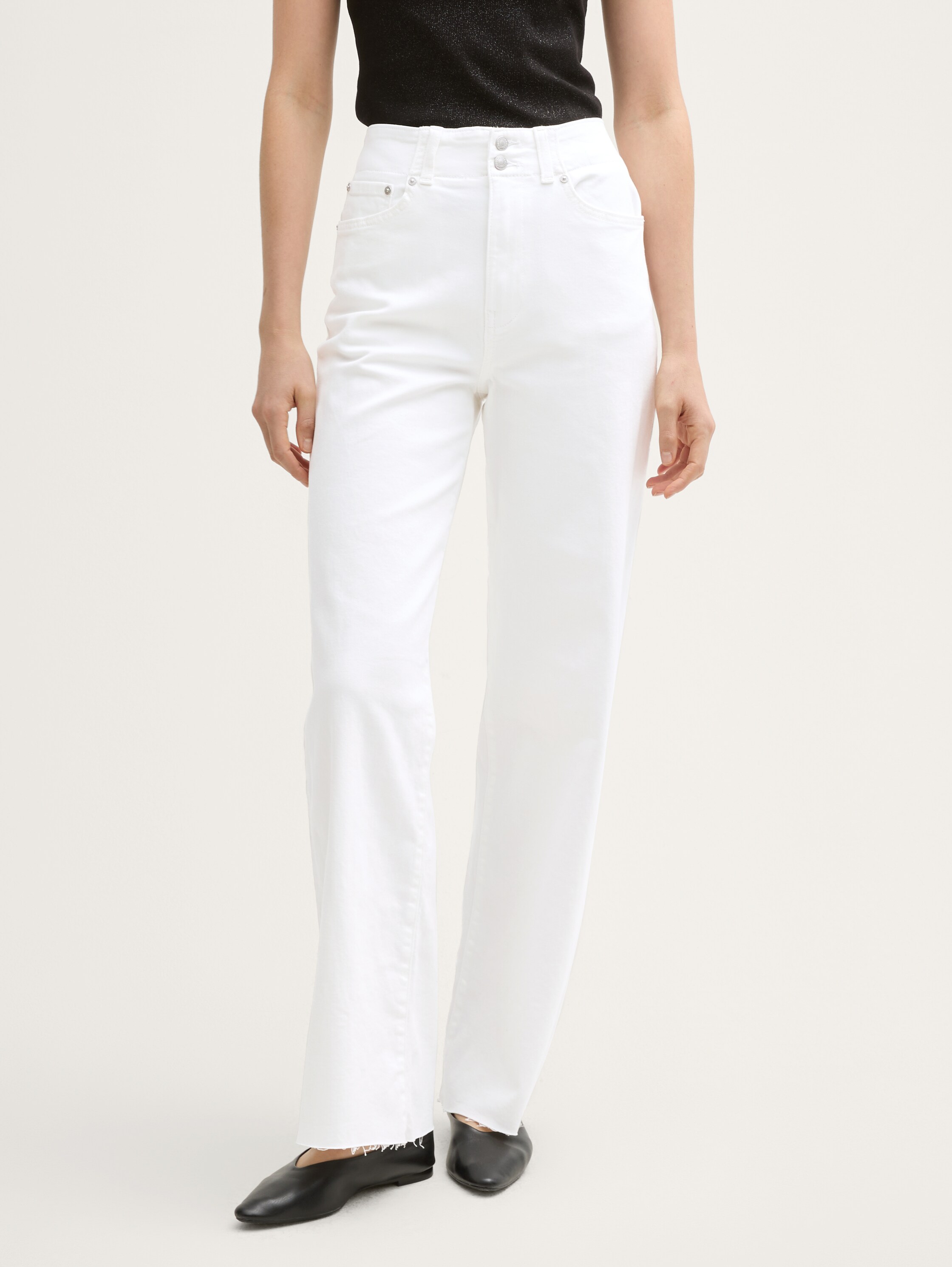 TTLINOU WIDE Jeans - white - 