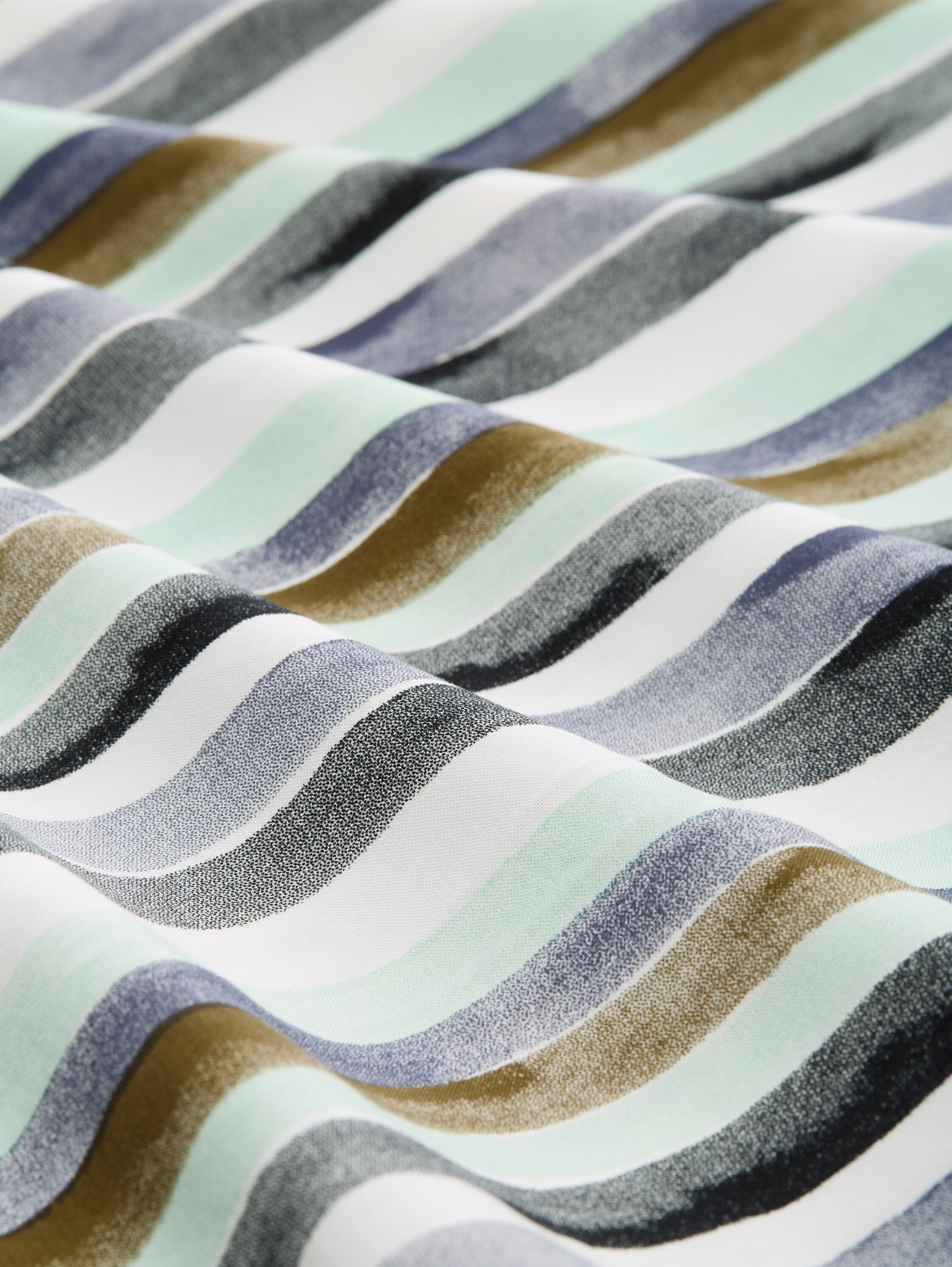 Neckholder Maxi-Kleid - watercolor_stripe - 