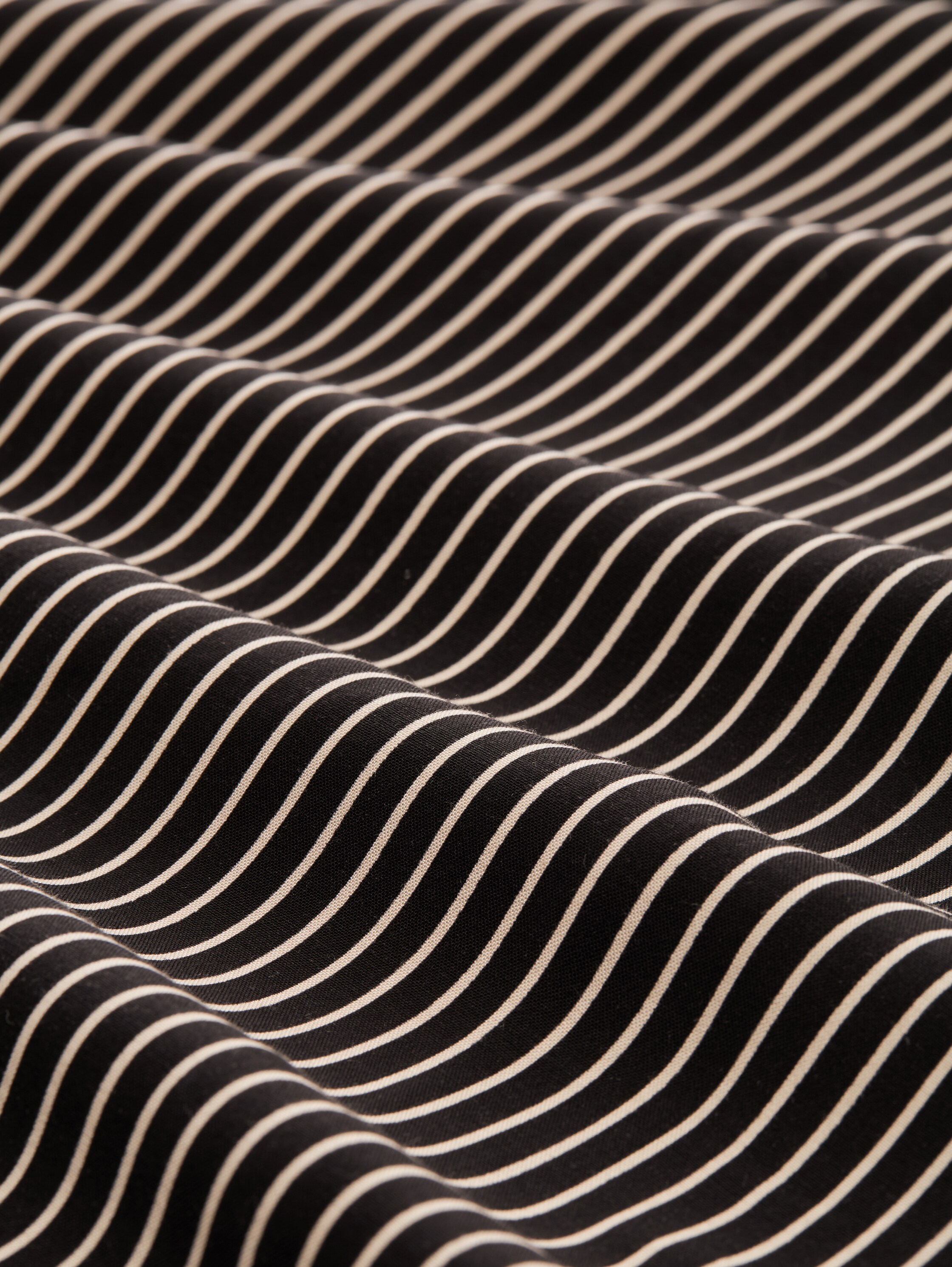 Neckholder Maxi-Kleid - black_beige_stripe - 