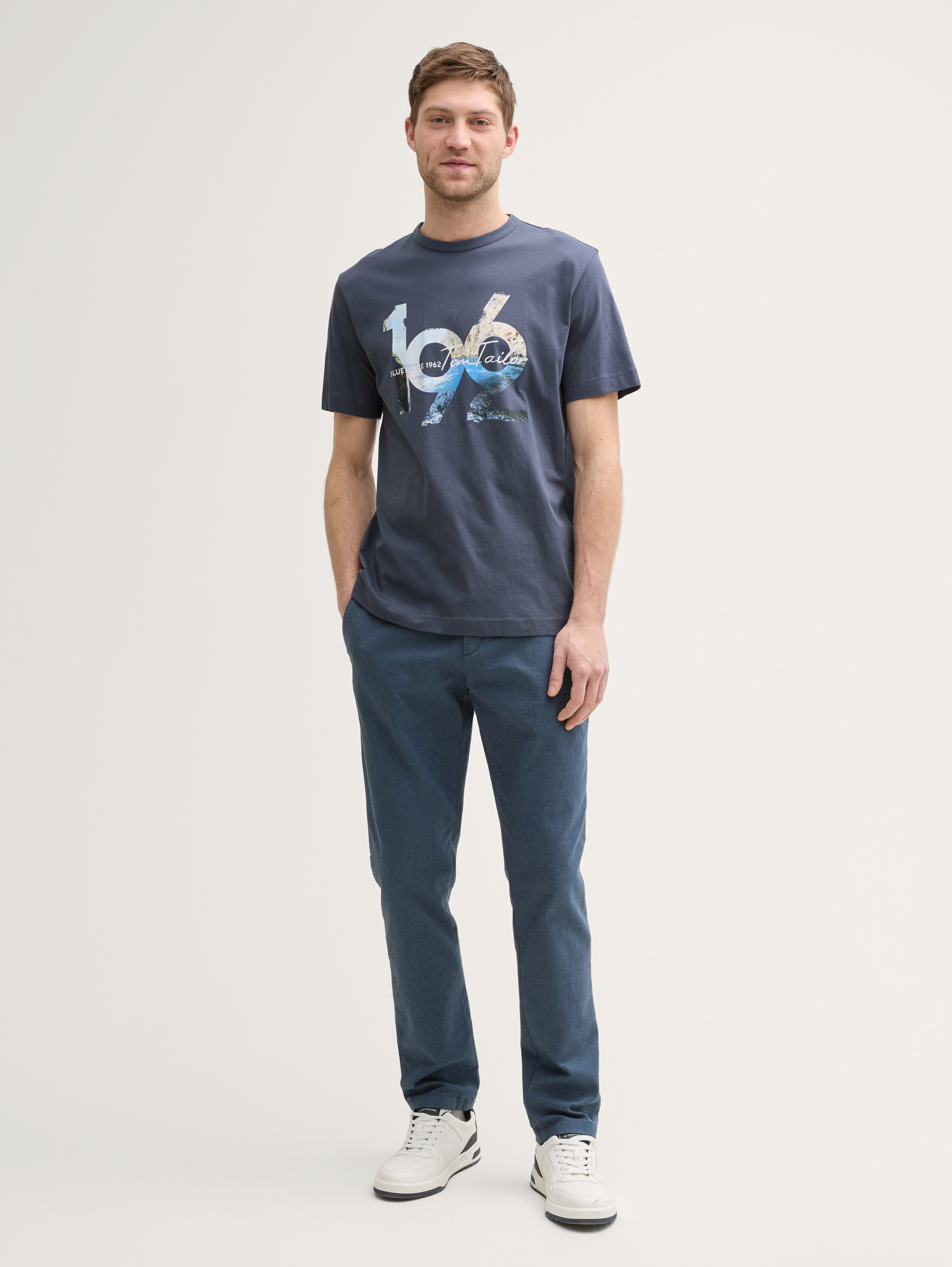 T-Shirt mit Foto-Print - 1