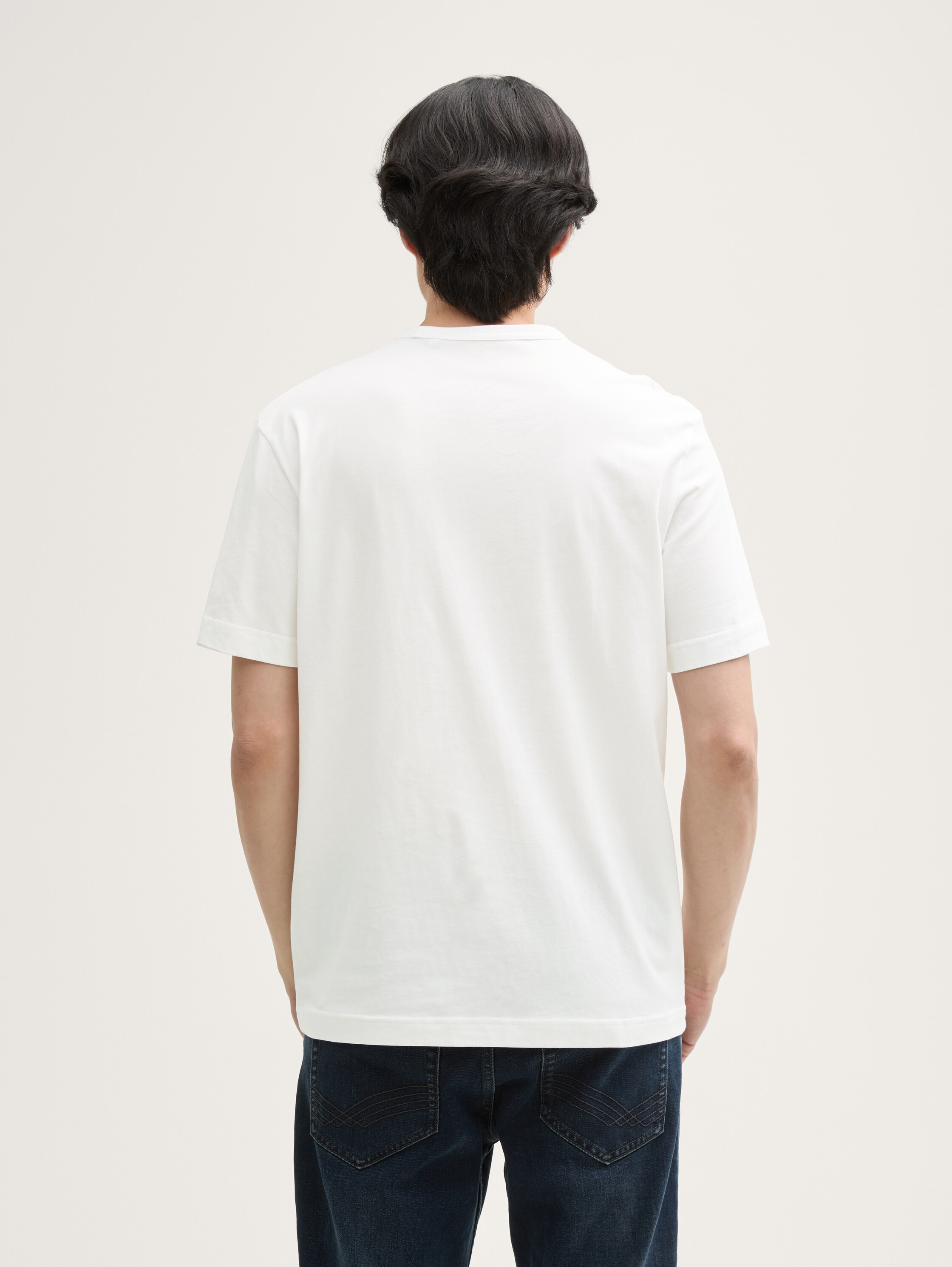 T-Shirt mit Foto-Print - off_white_1 - 