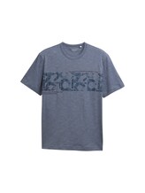 Ausgewählt, T-Shirt mit Print von Tom Tailor, blau