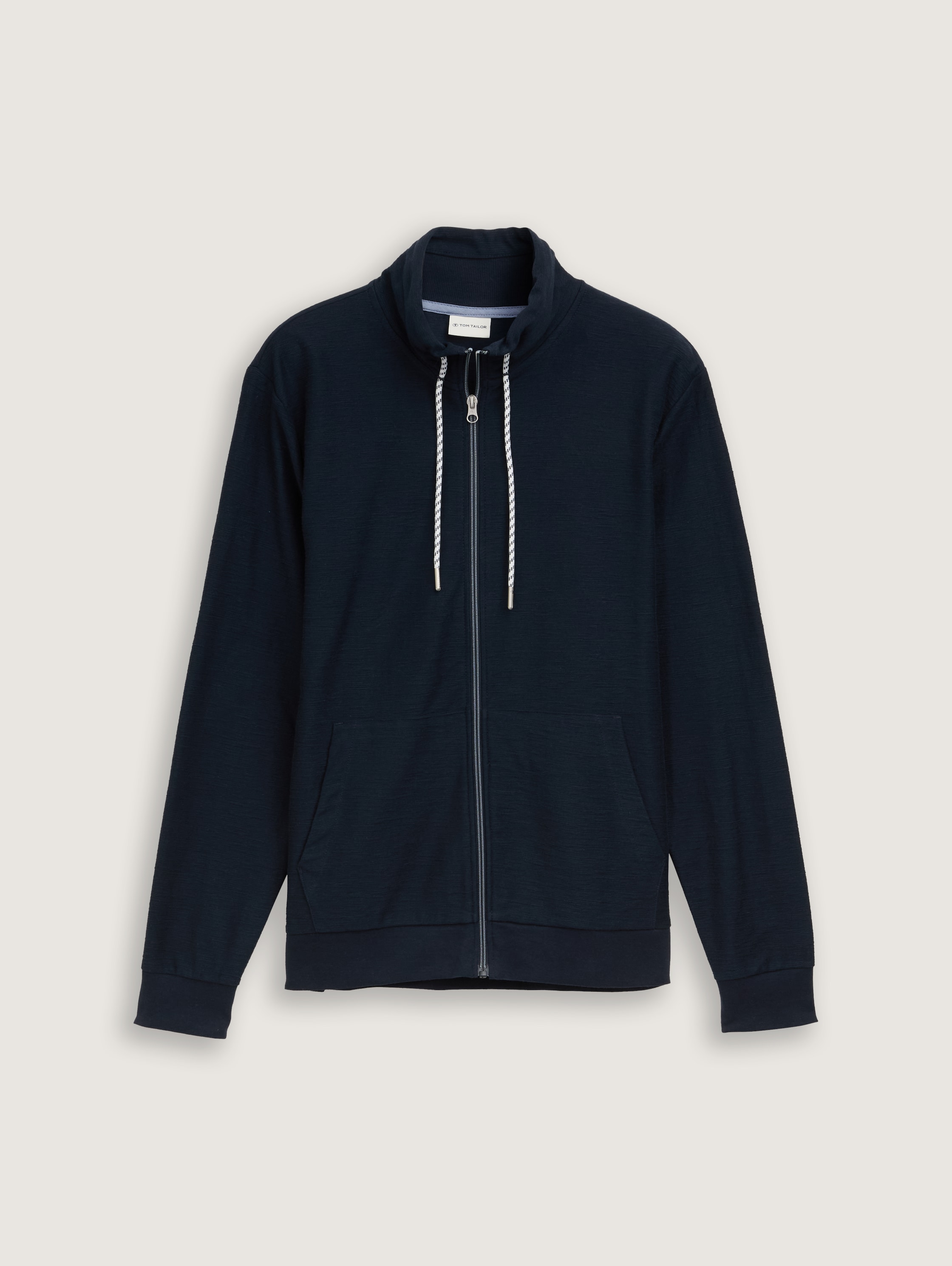 Ultralight Sweatjacke mit Stehkragen - sky_captain_blue_1 - 