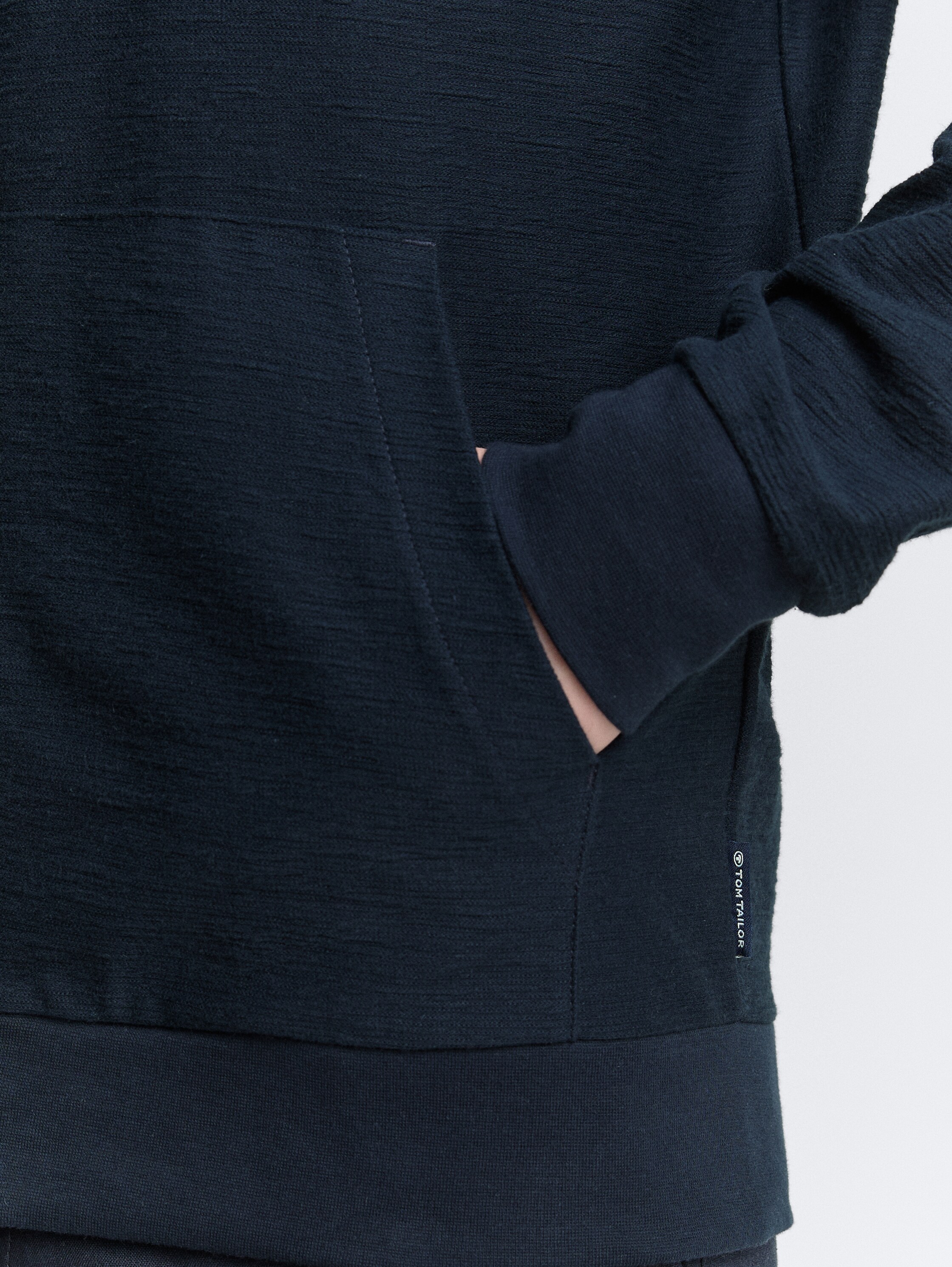 Ultralight Sweatjacke mit Stehkragen - sky_captain_blue_1 - 