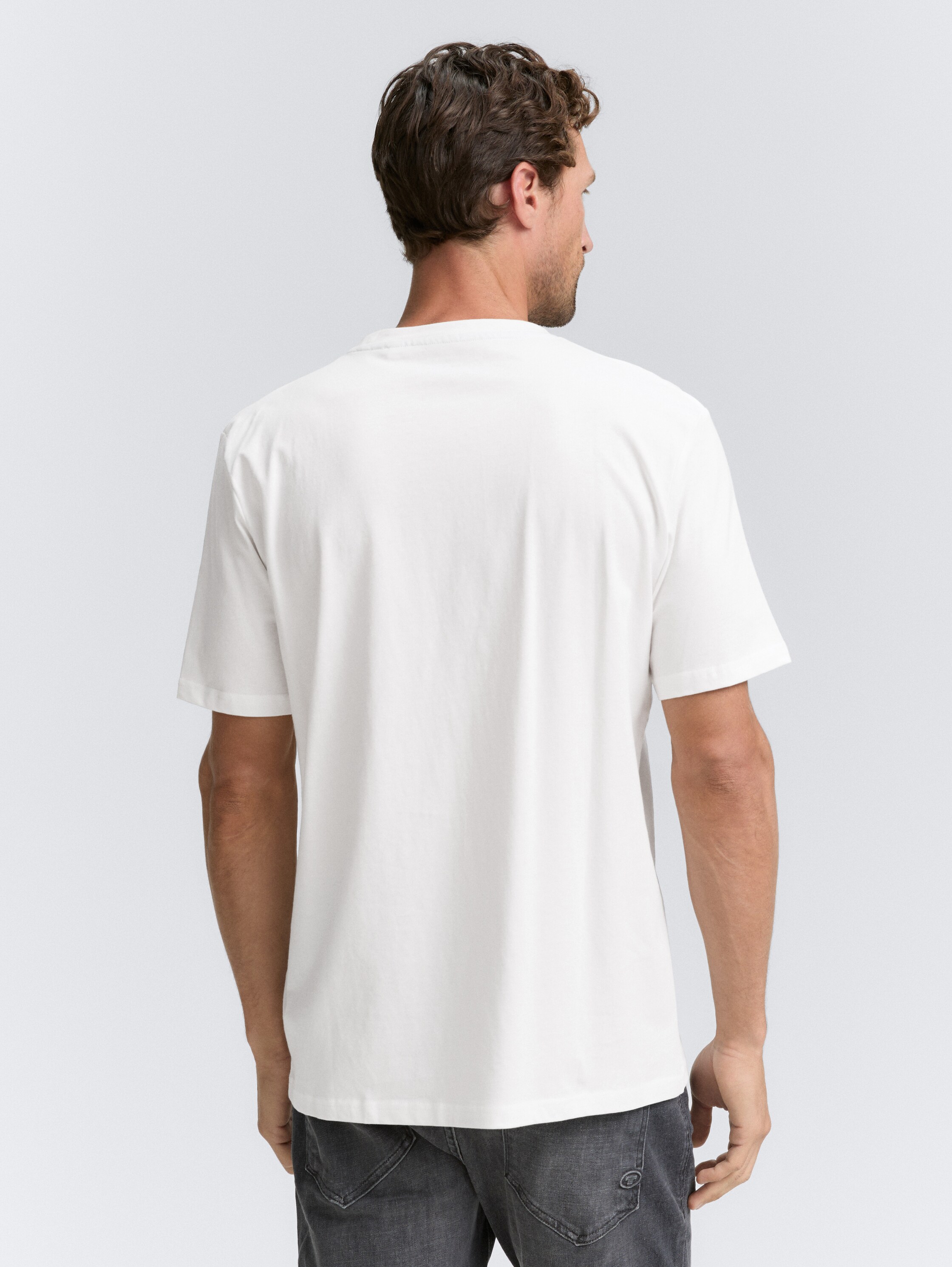 T-Shirt mit Brusttasche - off_white_1 - 