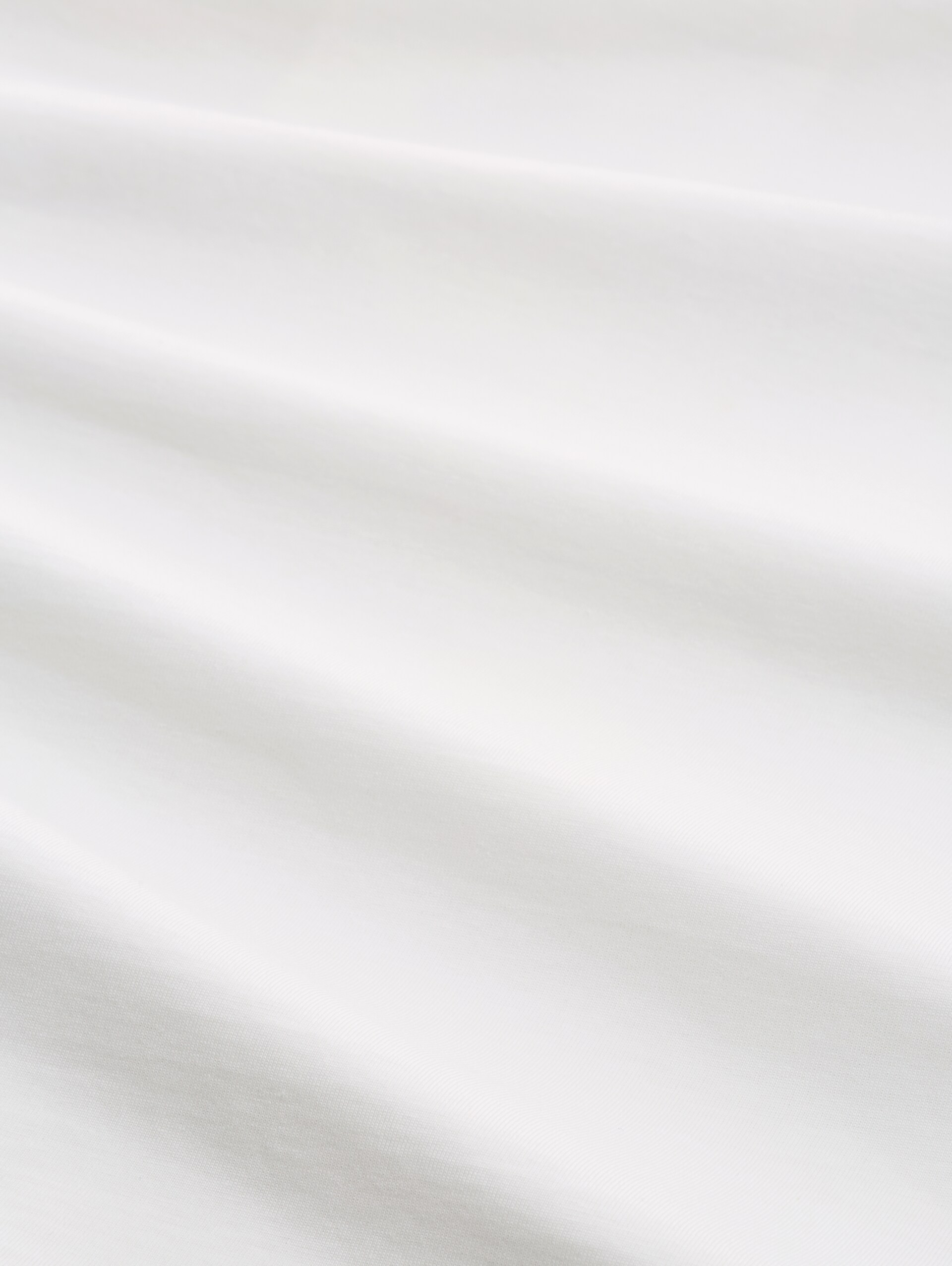 T-Shirt mit Brusttasche - off white - Material-Ansicht