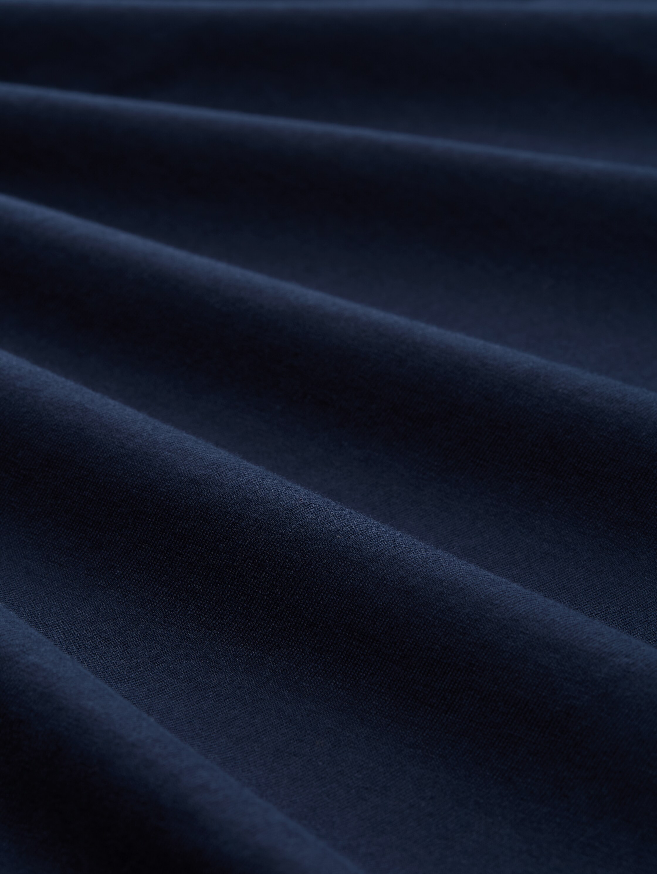 T-shirt met borstzak - sky captain blue - Materiaalweergave