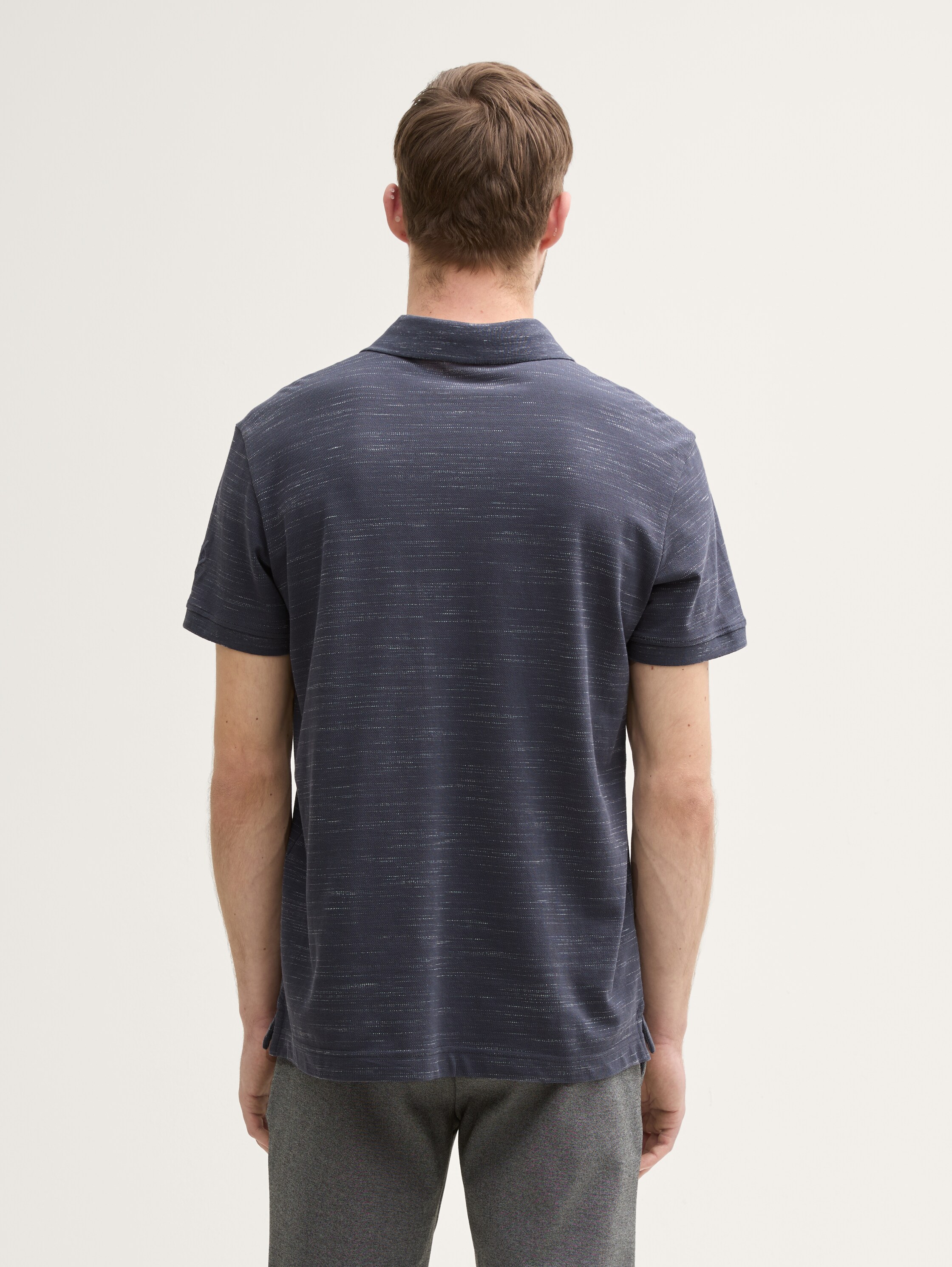Poloshirt met borstzak - blueish_grey - 