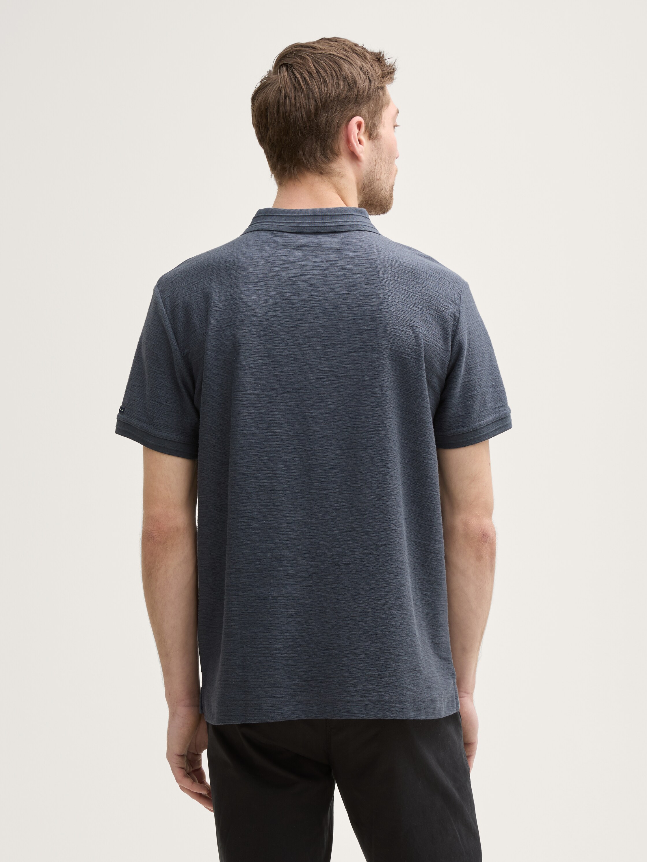 Poloshirt met borstzak - blueish_grey - 