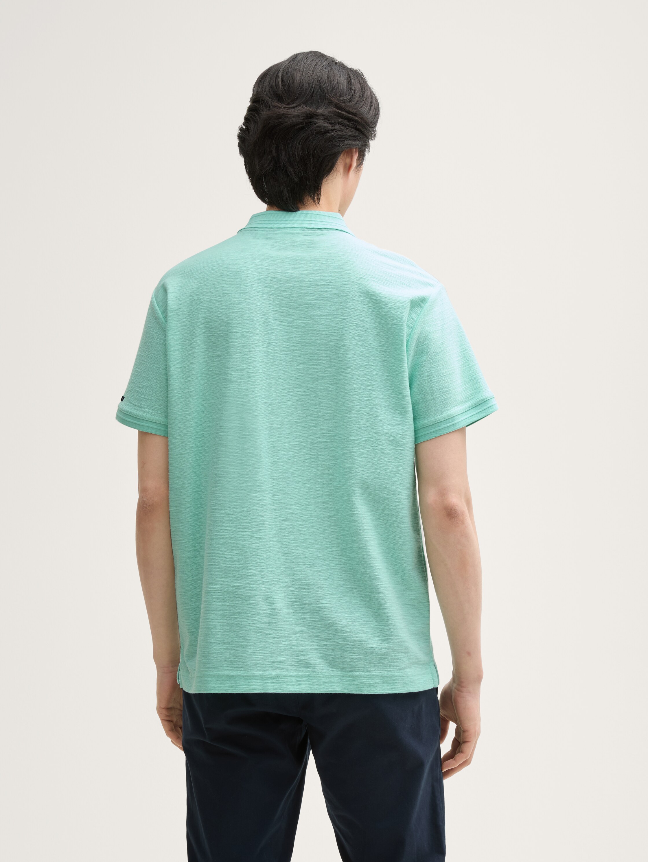 Poloshirt mit Brusttasche - bright_mint_green - 
