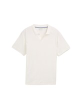 Sélectionné, Polo en jersey par Tom Tailor, blanc