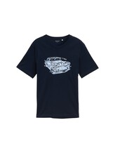 Not Selected, T-shirt with a print by , blue