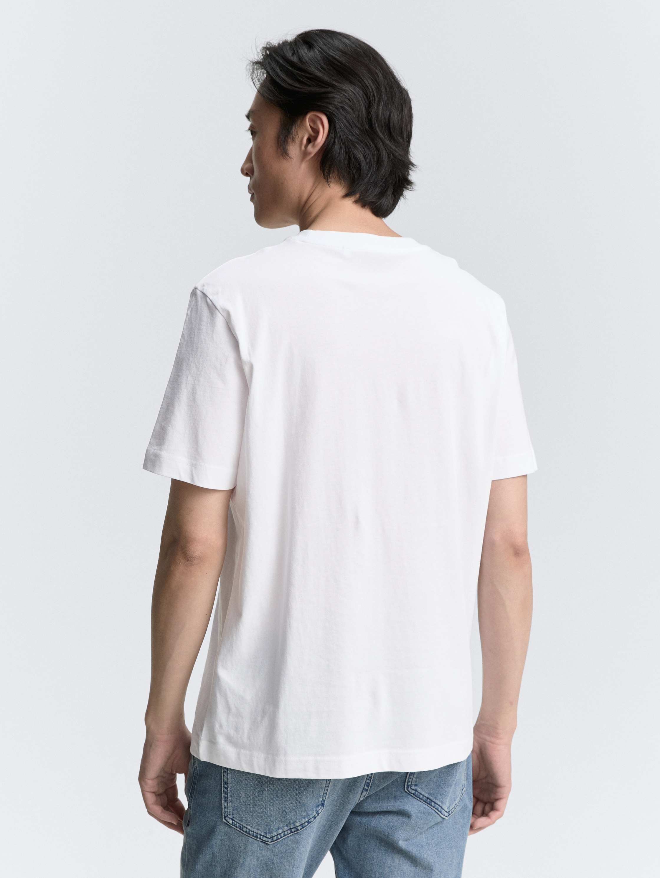 T-Shirt mit Print - white - 