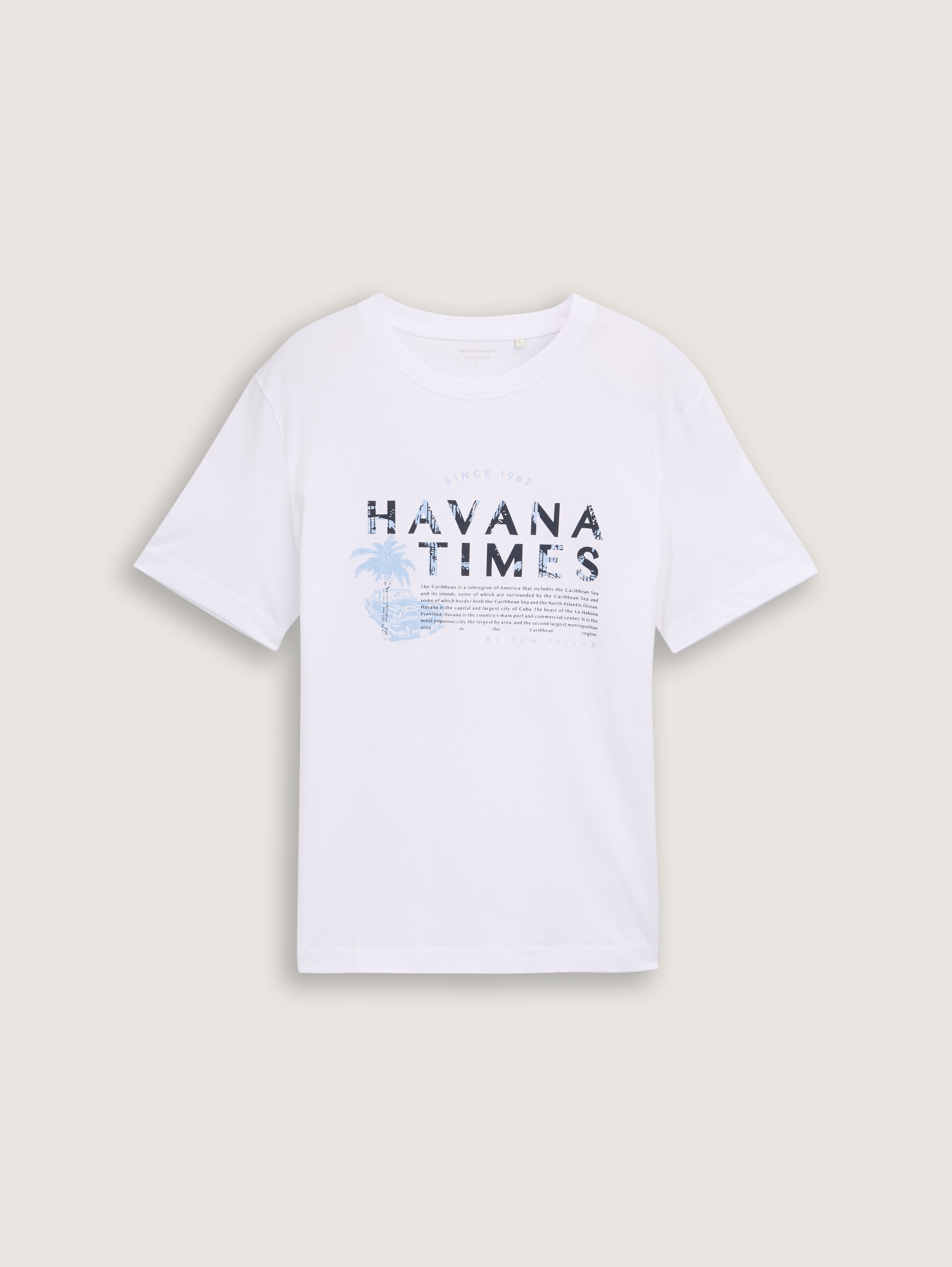 T-Shirt mit Print - white - 