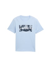 Selected, T-shirt with a print by Tom Tailor, blue