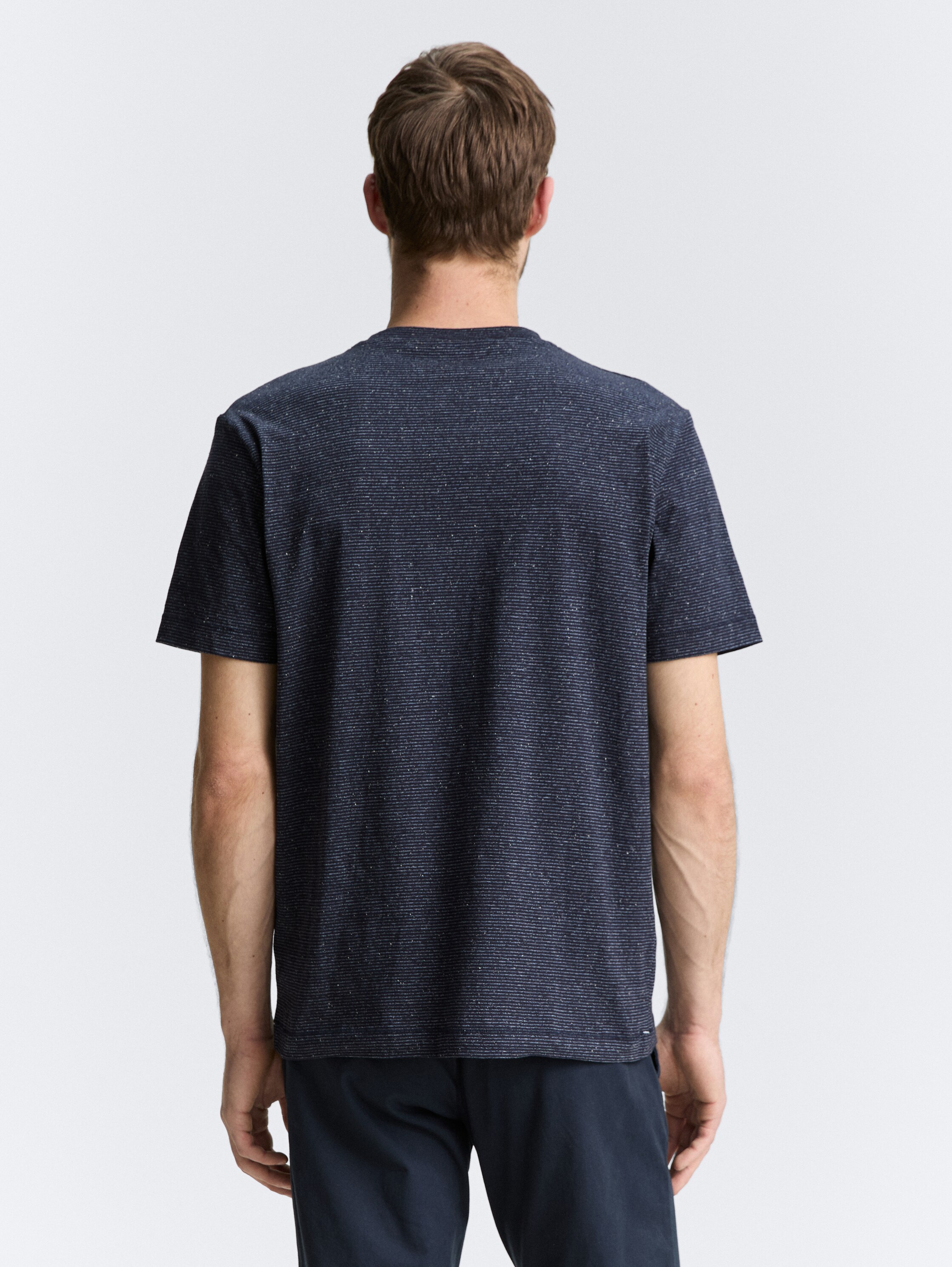 T-shirt avec poche poitrine - navy_multicolor_nep - 