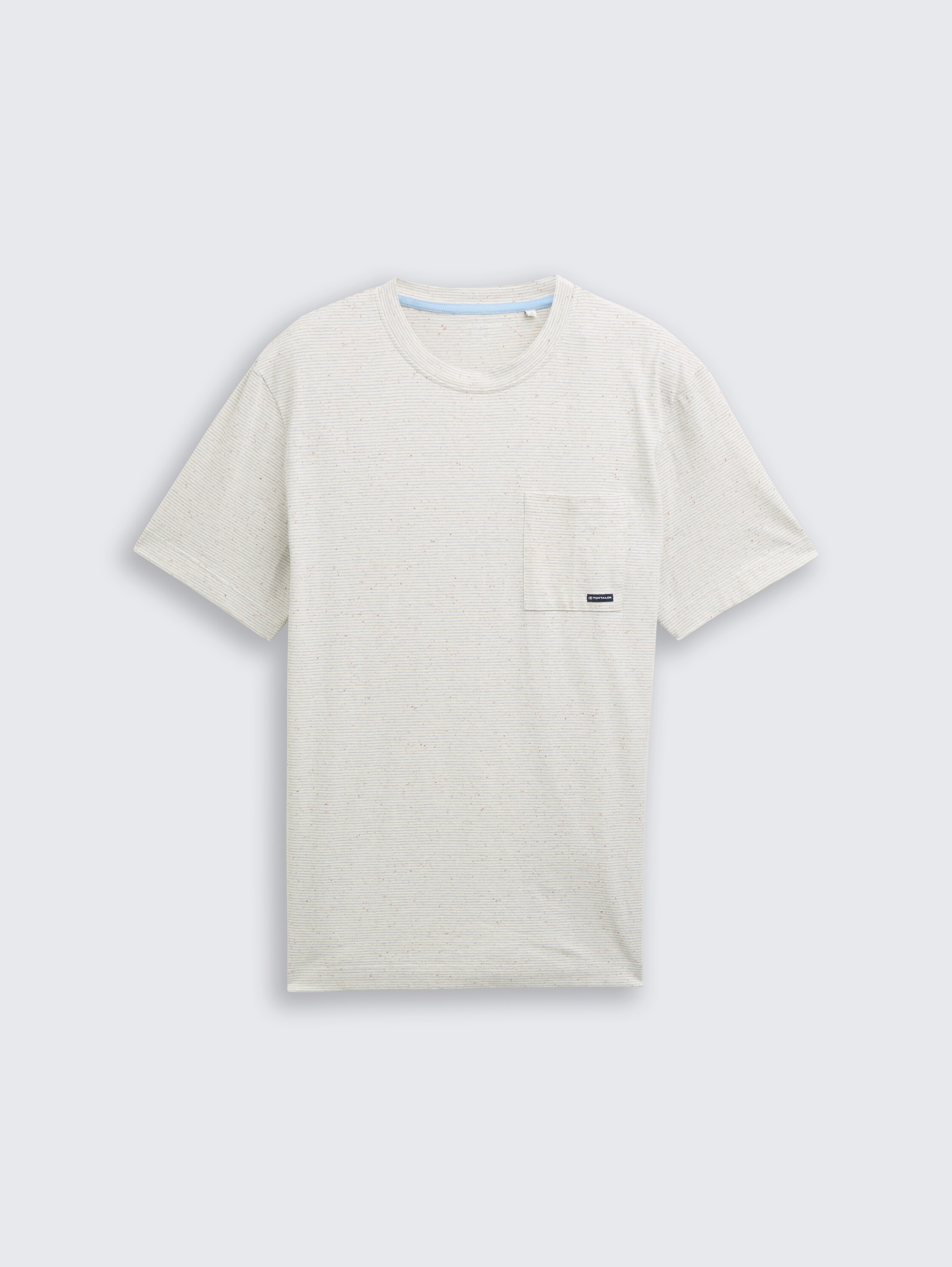 T-shirt avec poche poitrine - off_white_multicolor_nep - 