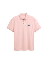 Ausgewählt, Piqué Poloshirt mit Stretch von Tom Tailor, rosa