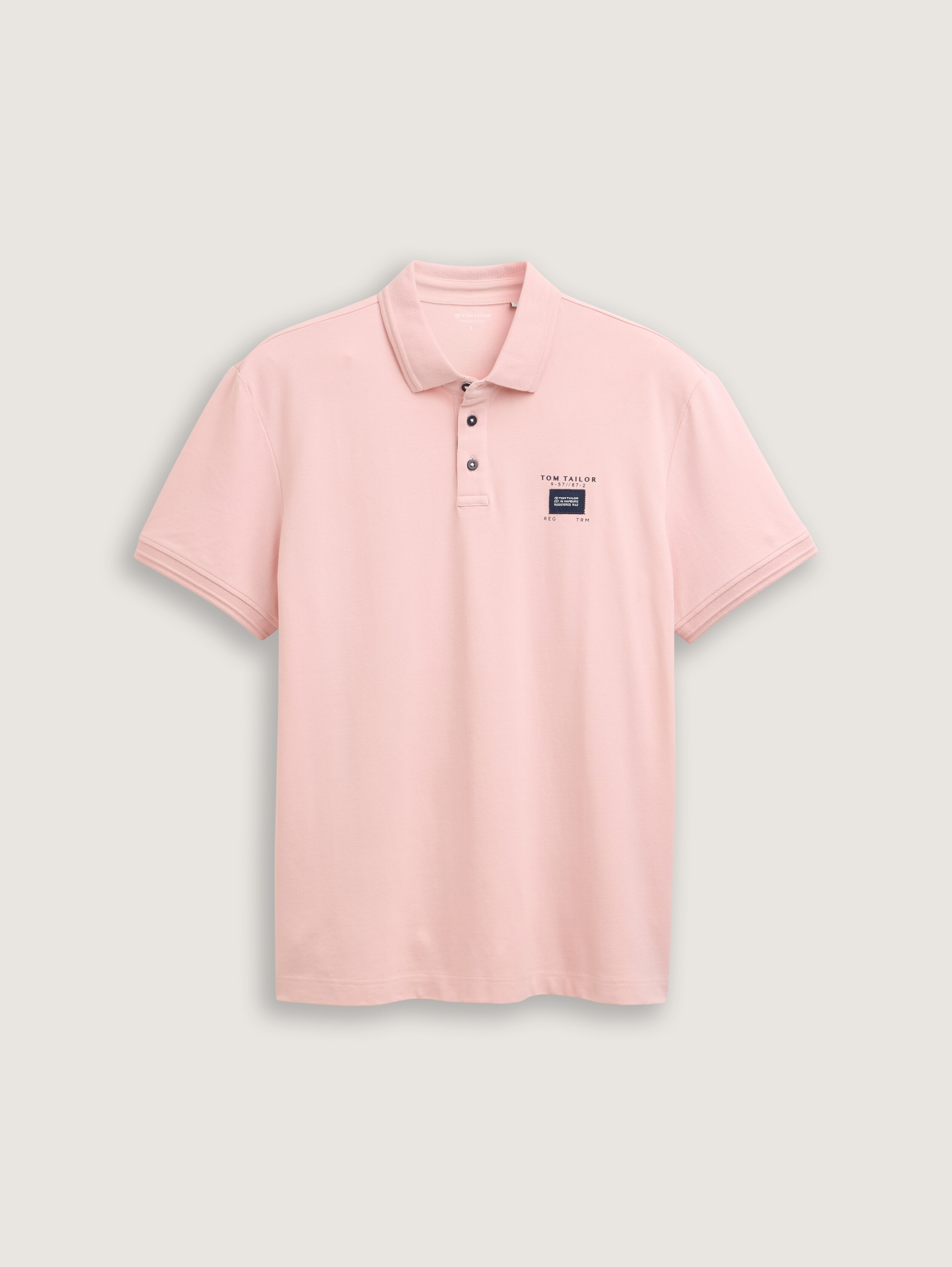 Piqué Poloshirt mit Stretch - blush_pink - 