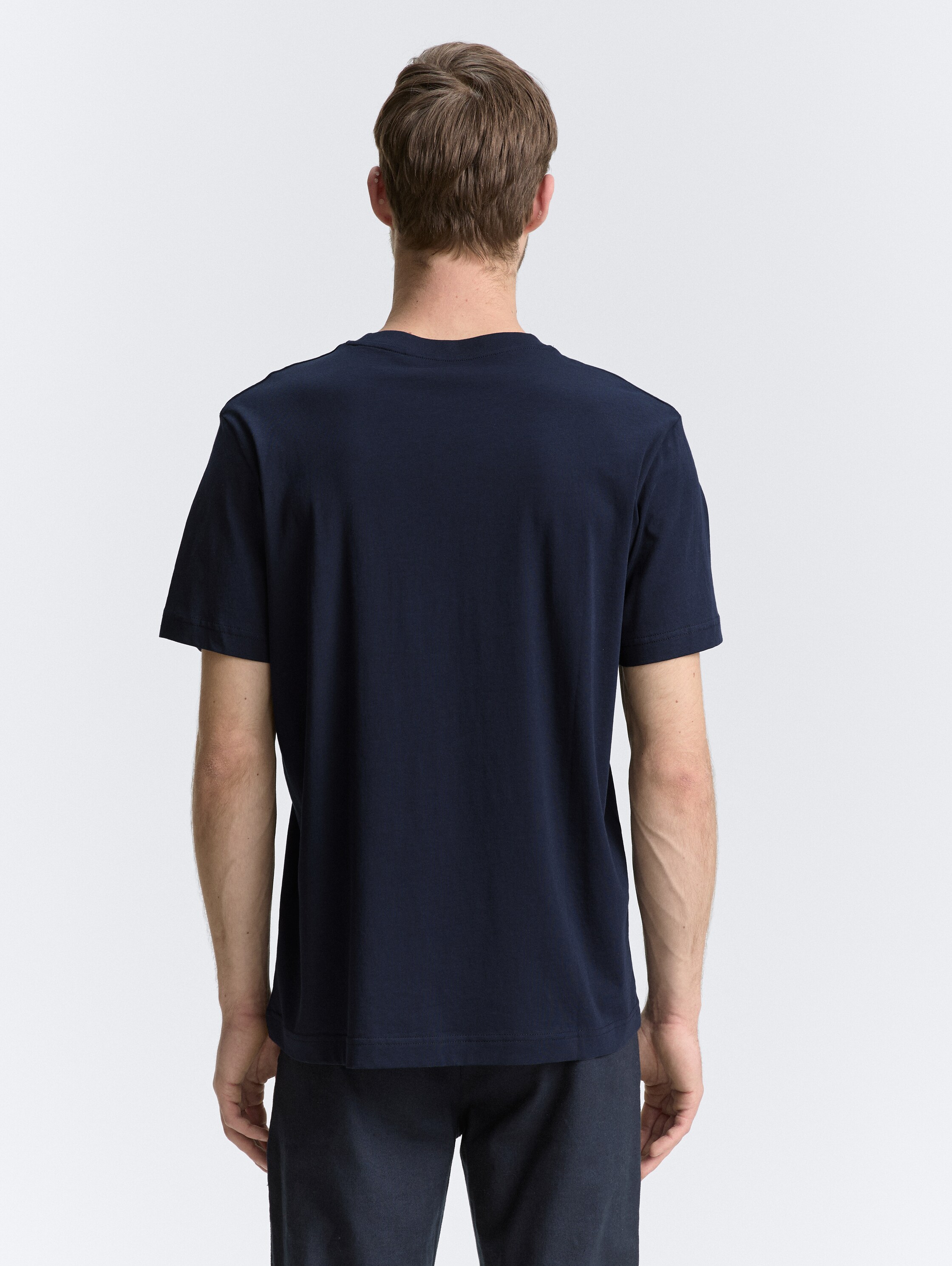 T-Shirt mit Logo-Print - sky_captain_blue_1 - 