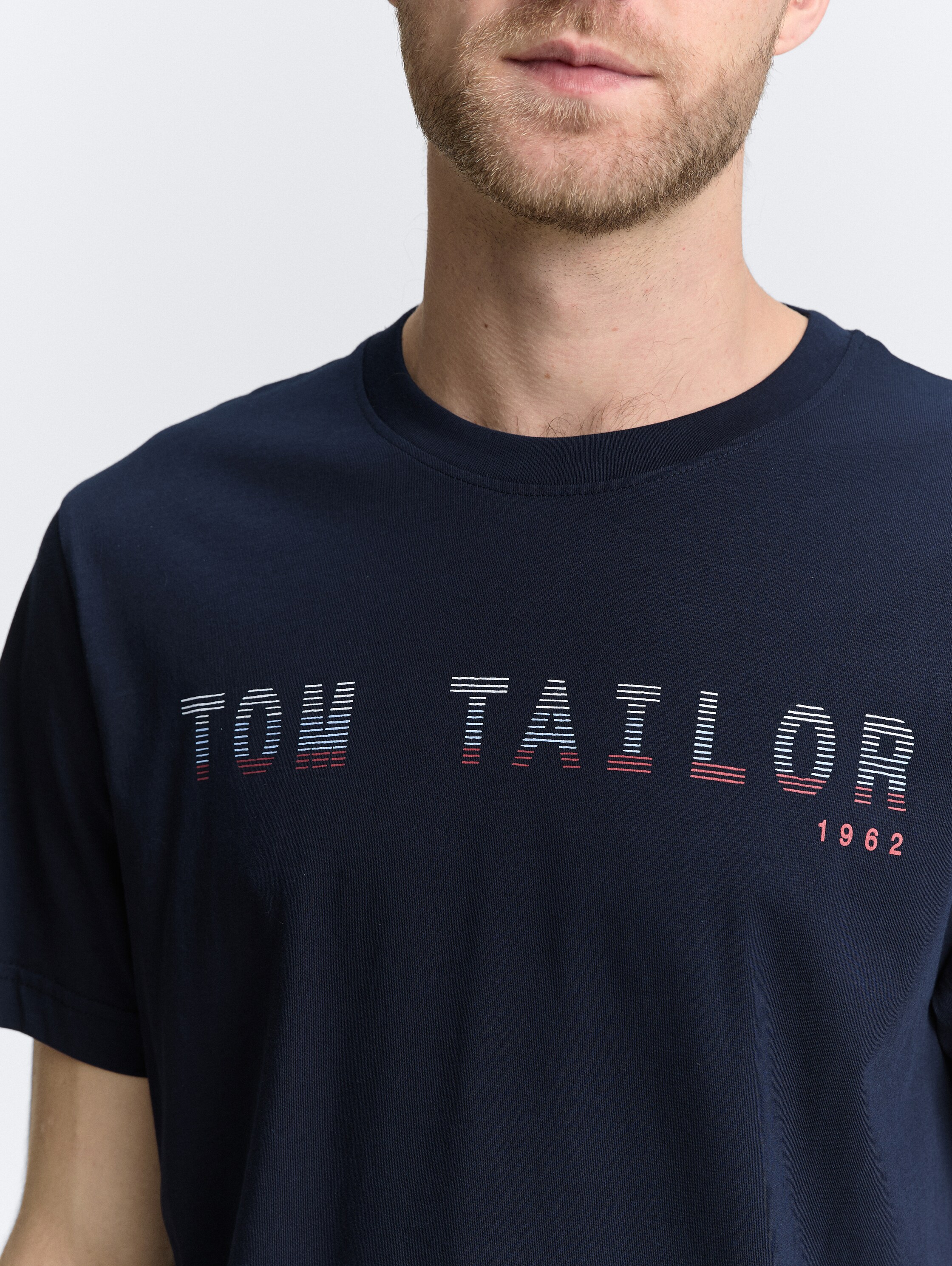 T-Shirt mit Logo-Print - sky_captain_blue_1 - 