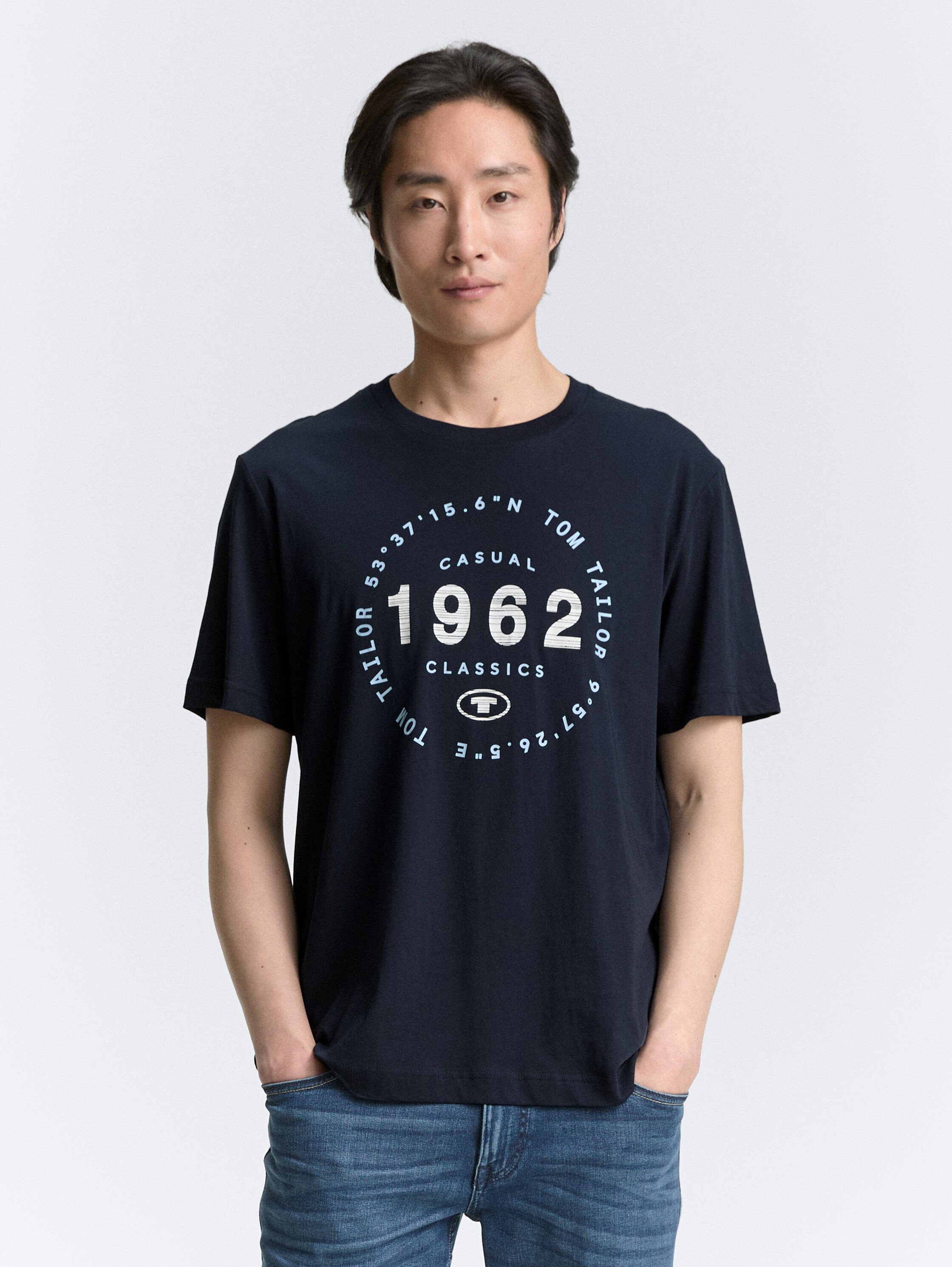 T-Shirt mit Logo-Print - sky_captain_blue_1 - 