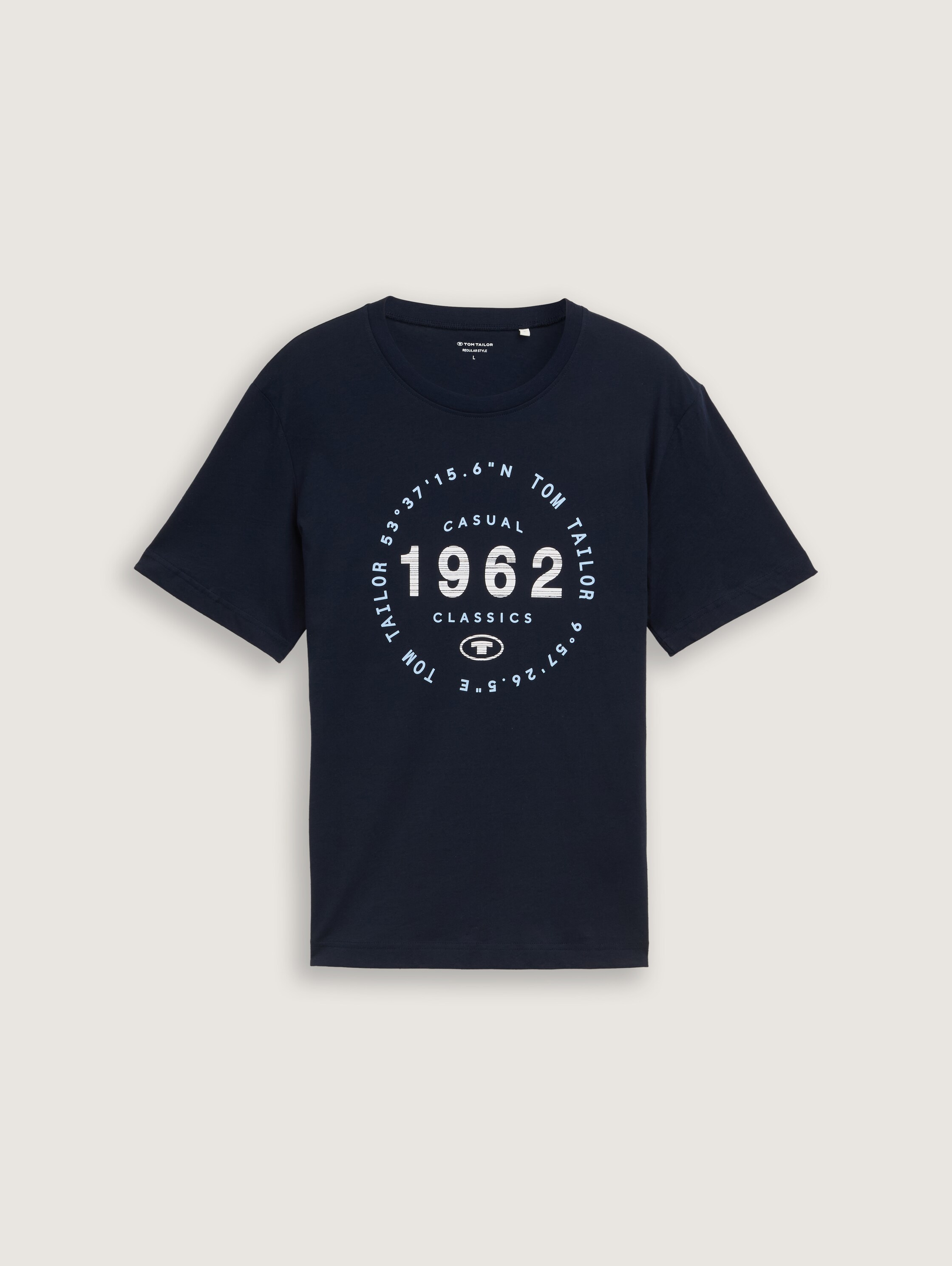 T-Shirt mit Logo-Print - sky_captain_blue_1 - 