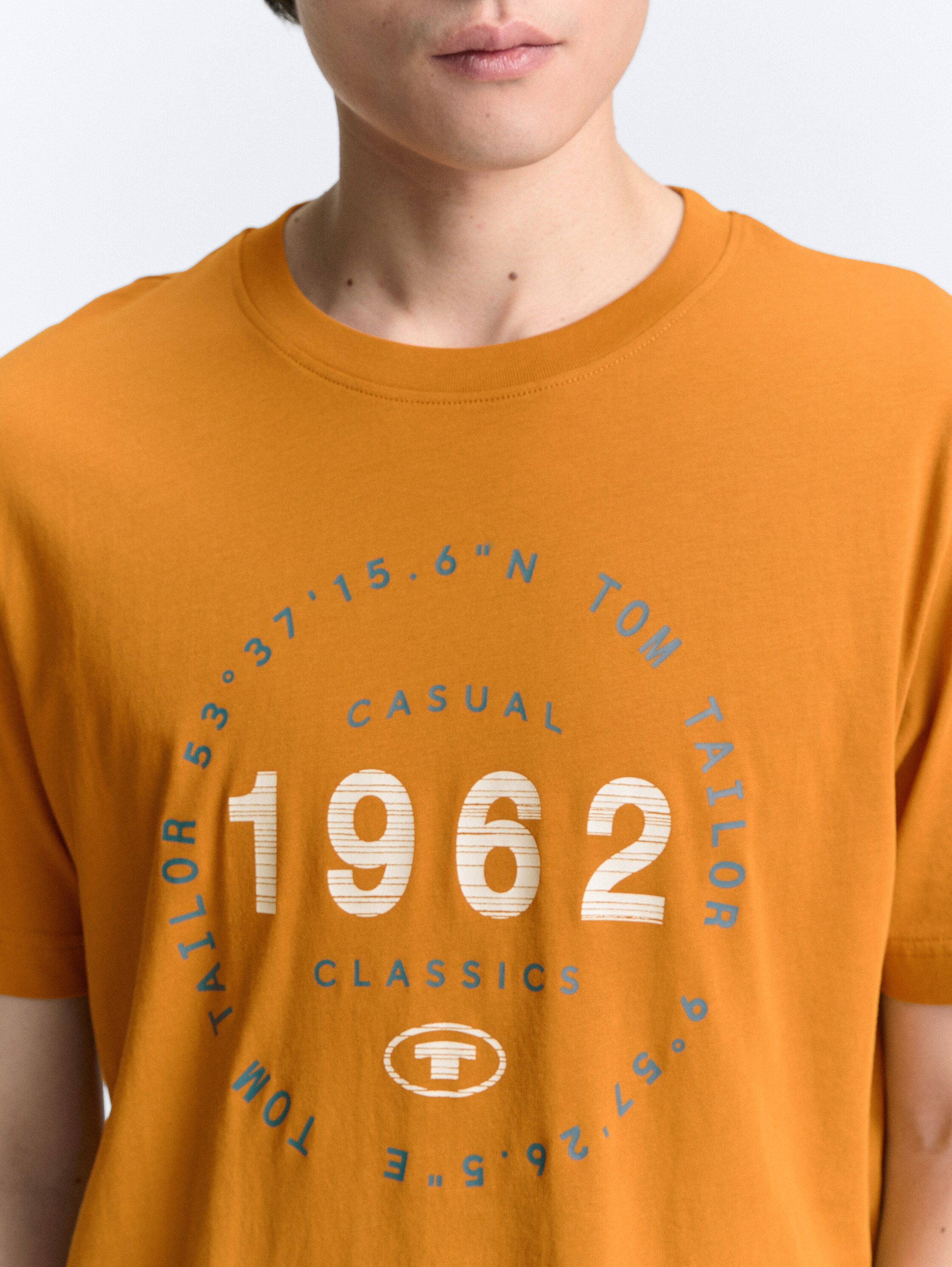 T-Shirt mit Logo-Print - peanut_butter_brown - 