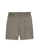 Ausgewählt, Relaxed Jacquard Shorts von Tom Tailor, schwarz
