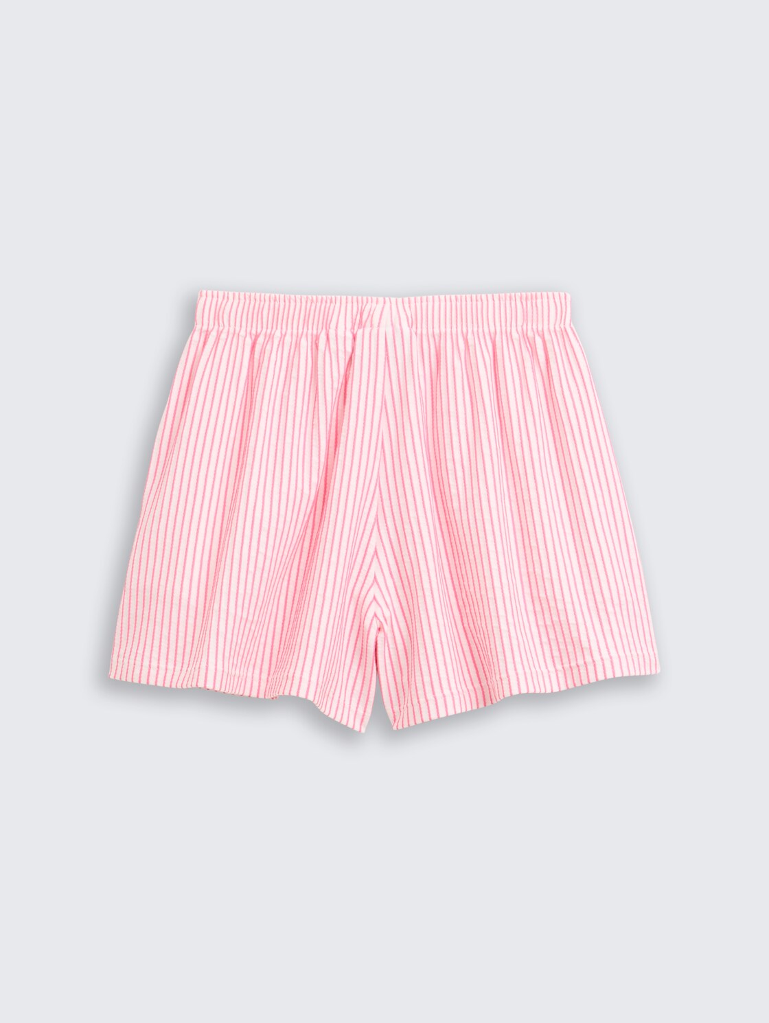 Shorts mit Streifenmuster - off white neon pink stripe