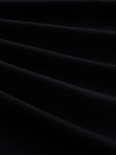 Gesneden loose fit broek - deep black - Materiaalweergave