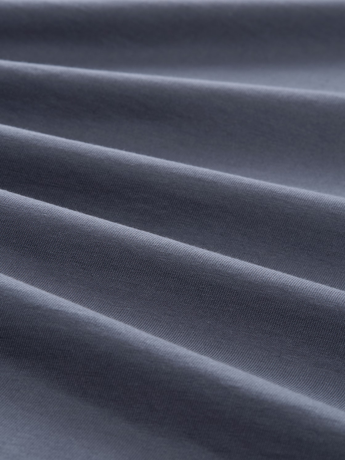 Piqué Poloshirt mit Print - Blueish Grey