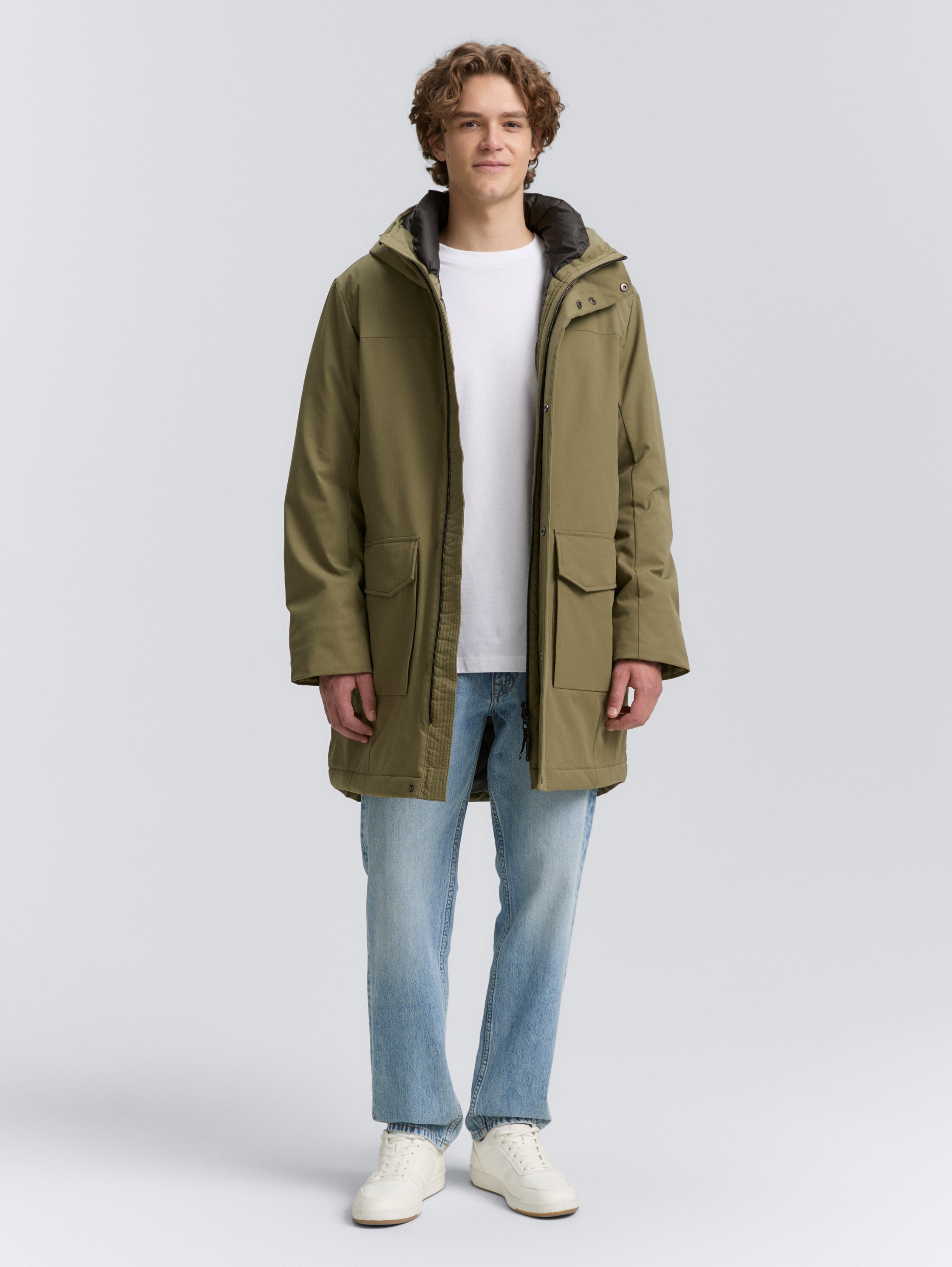 Parka mit wasserabweisender Funktion - jungle_soil_green - 