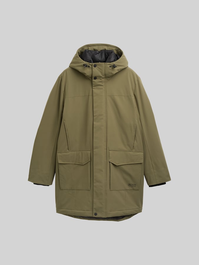 Parka mit wasserabweisender Funktion von Denim Male, jungle soil green