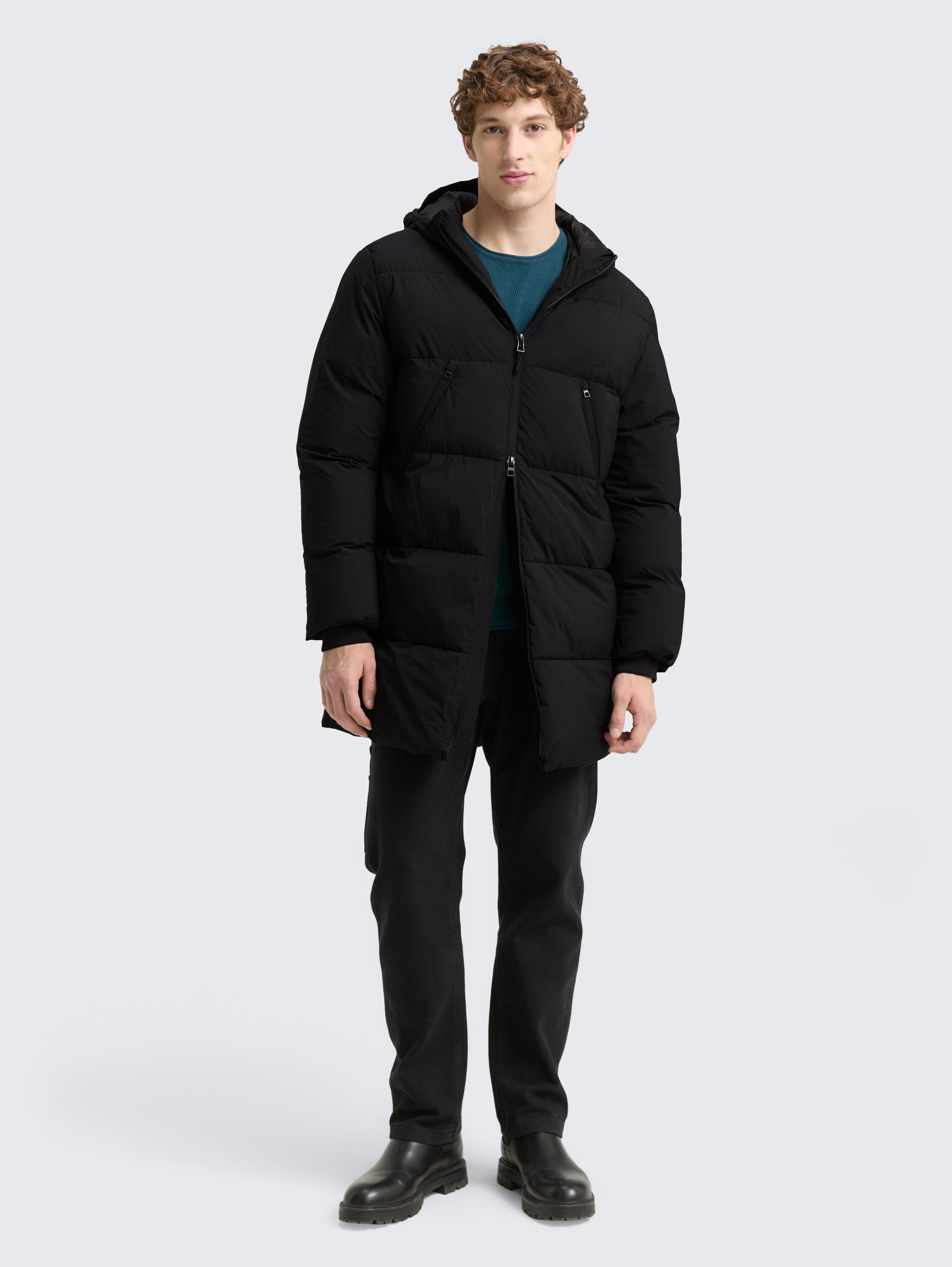 Parka à capuche - black - 