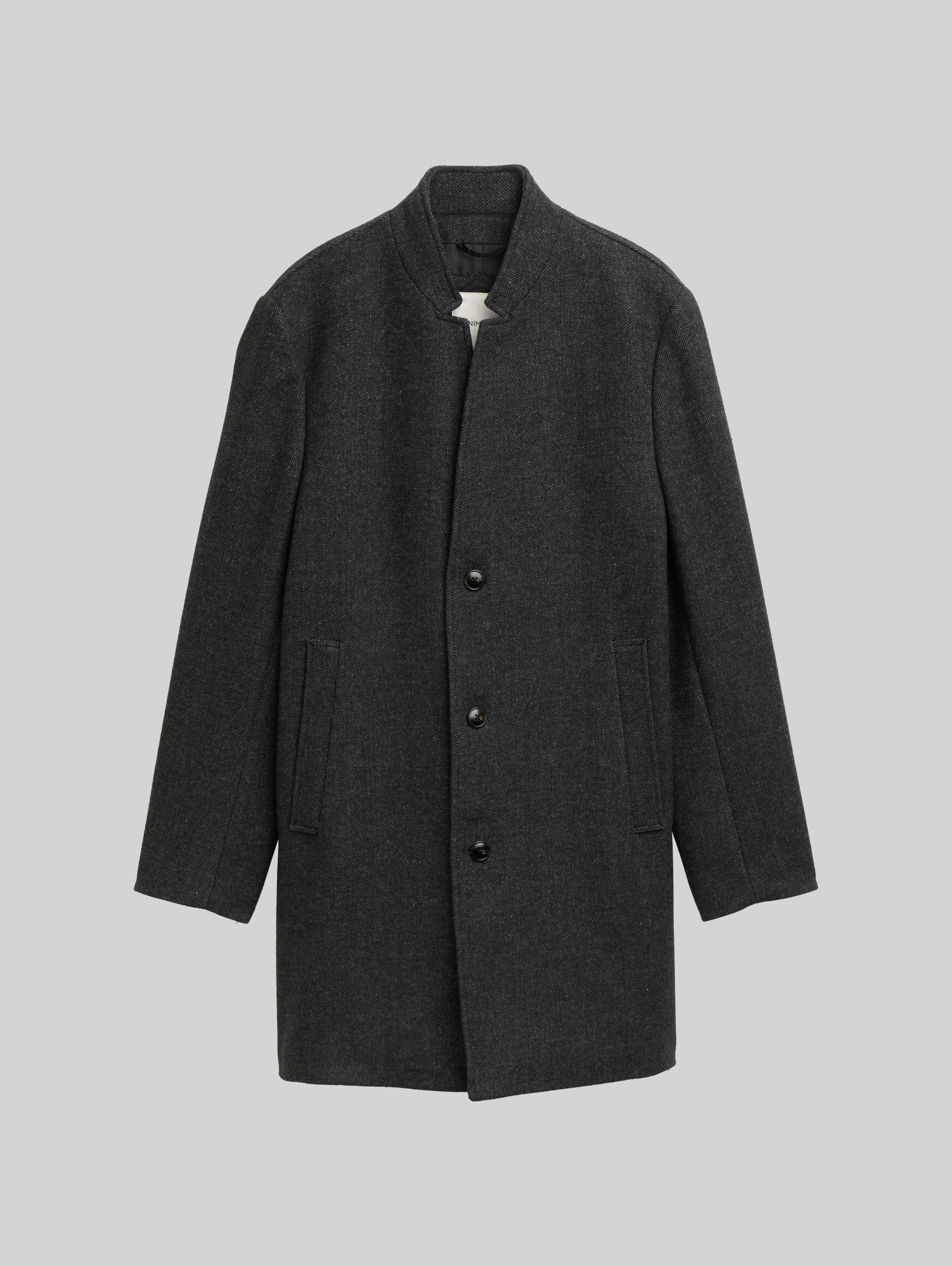 Wool coat in grey by Tom Tailor