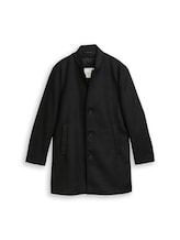 Ausgewählt, Mantel in Woll-Optik von Tom Tailor, schwarz