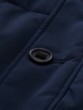 Puffer-Jacke mit abnehmbarer Kapuze - sky captain blue - Produkt-Detail-Ansicht